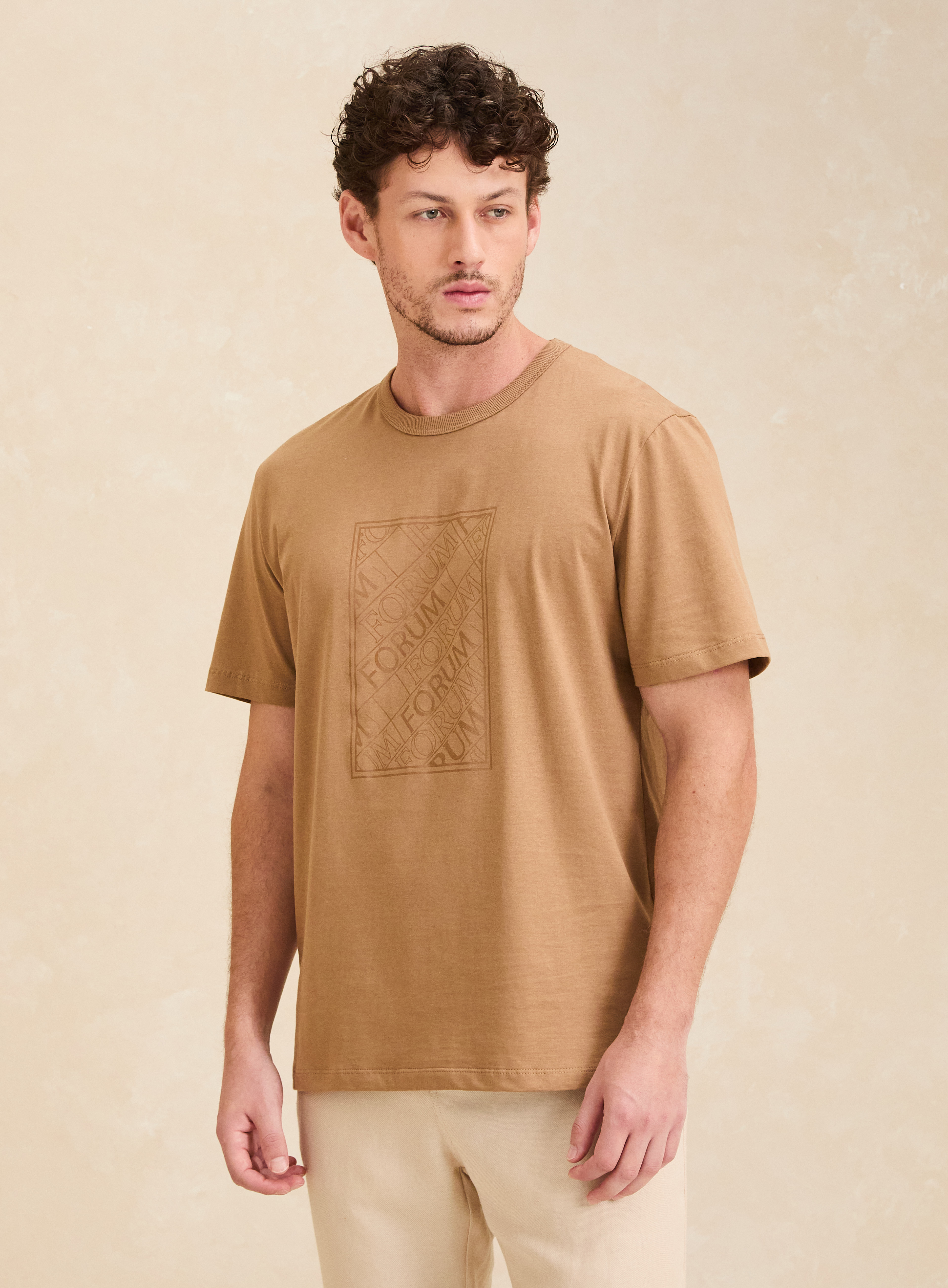 CAMISETA FORUM GG MARROM TIMUR