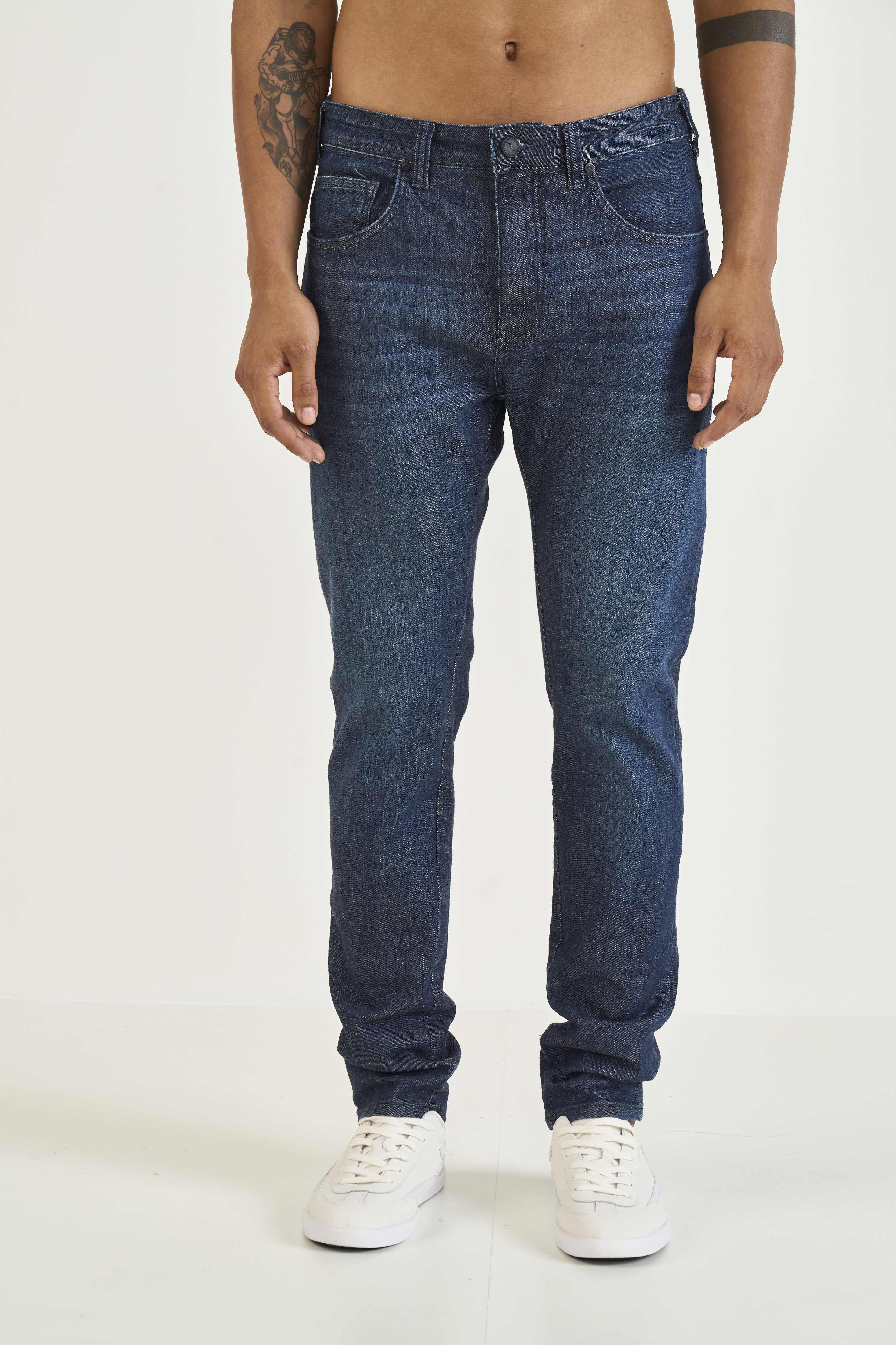 CALÇA JEANS NEW FELIPE 42 INDIGO