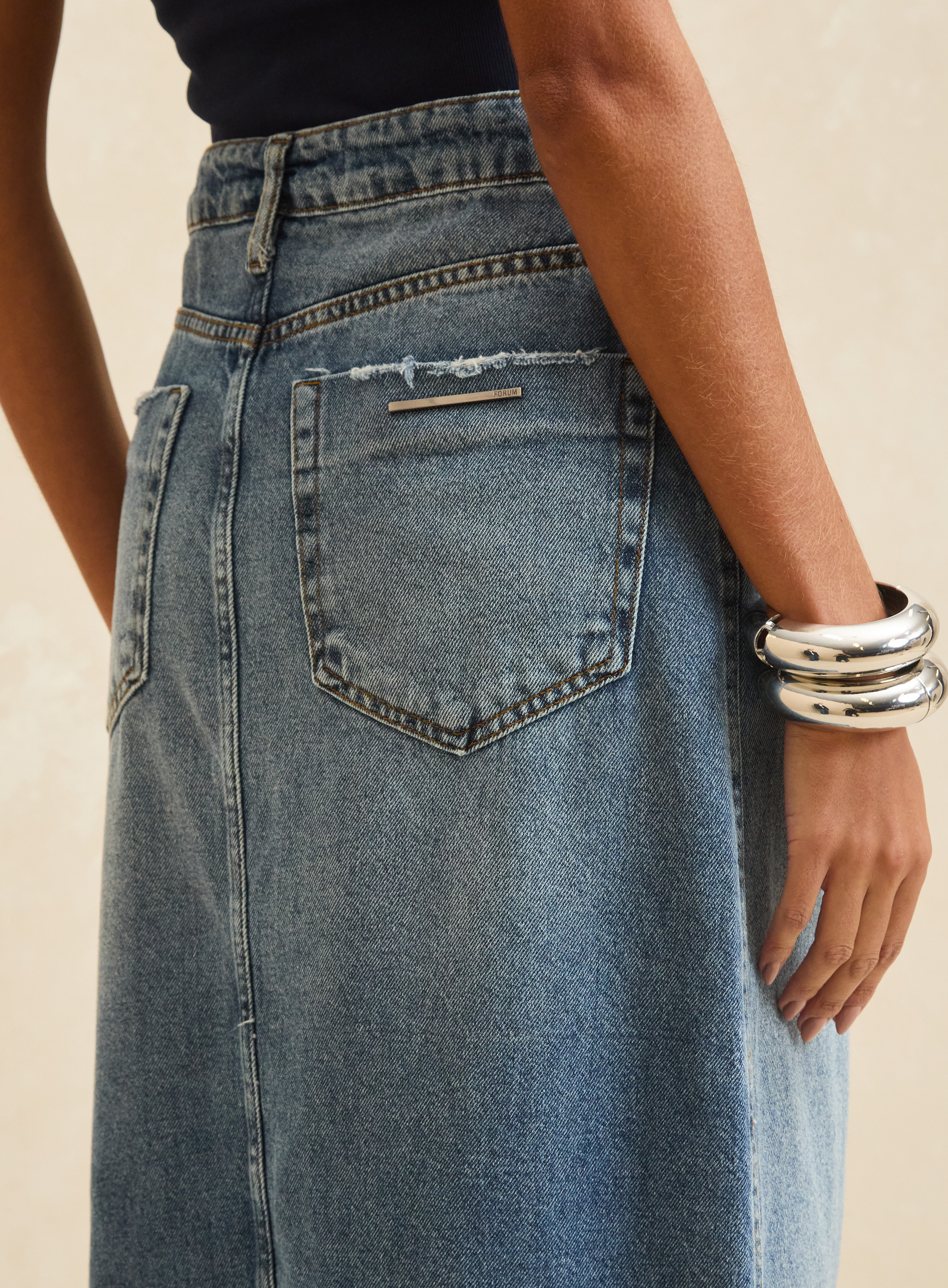 SAIA JEANS 36 INDIGO