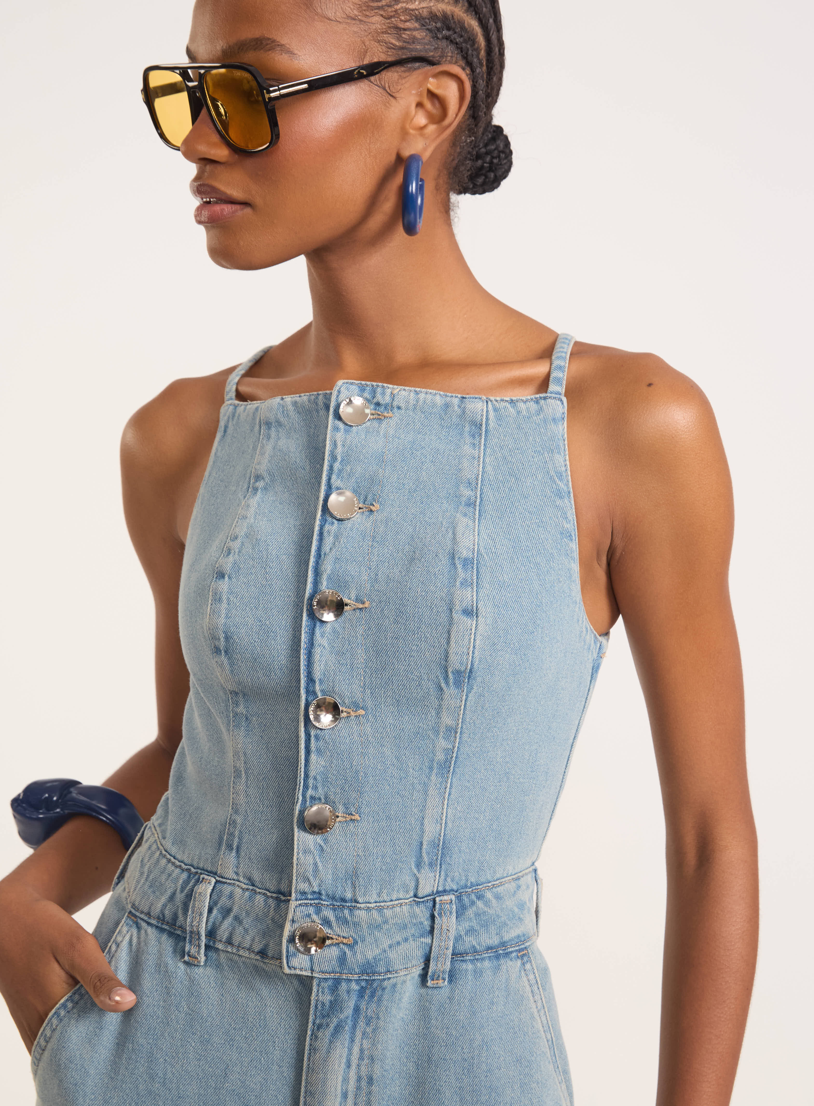 MACAÇÃO JEANS M INDIGO