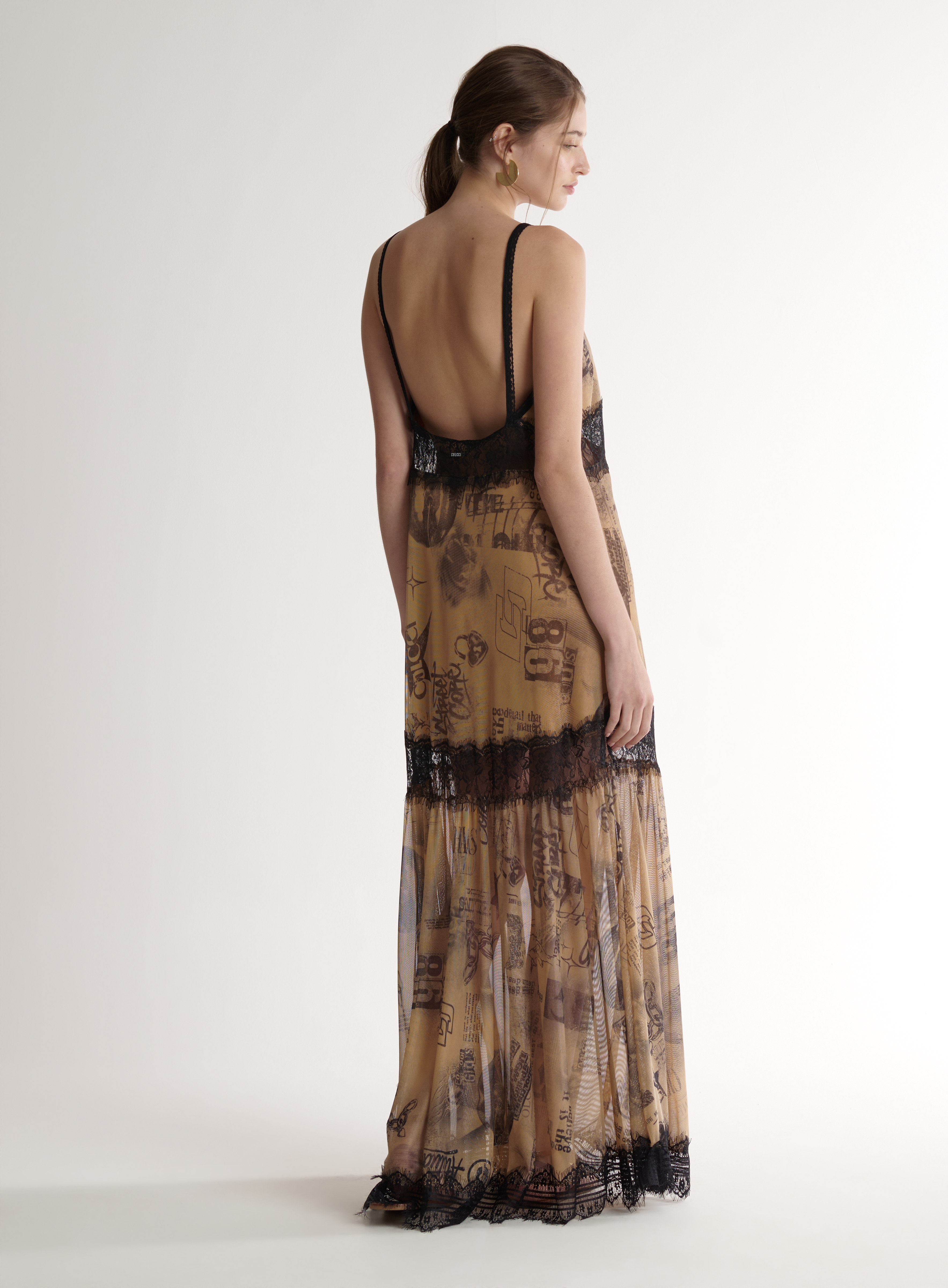 VESTIDO COLCCI P COLCCI 40 TULE