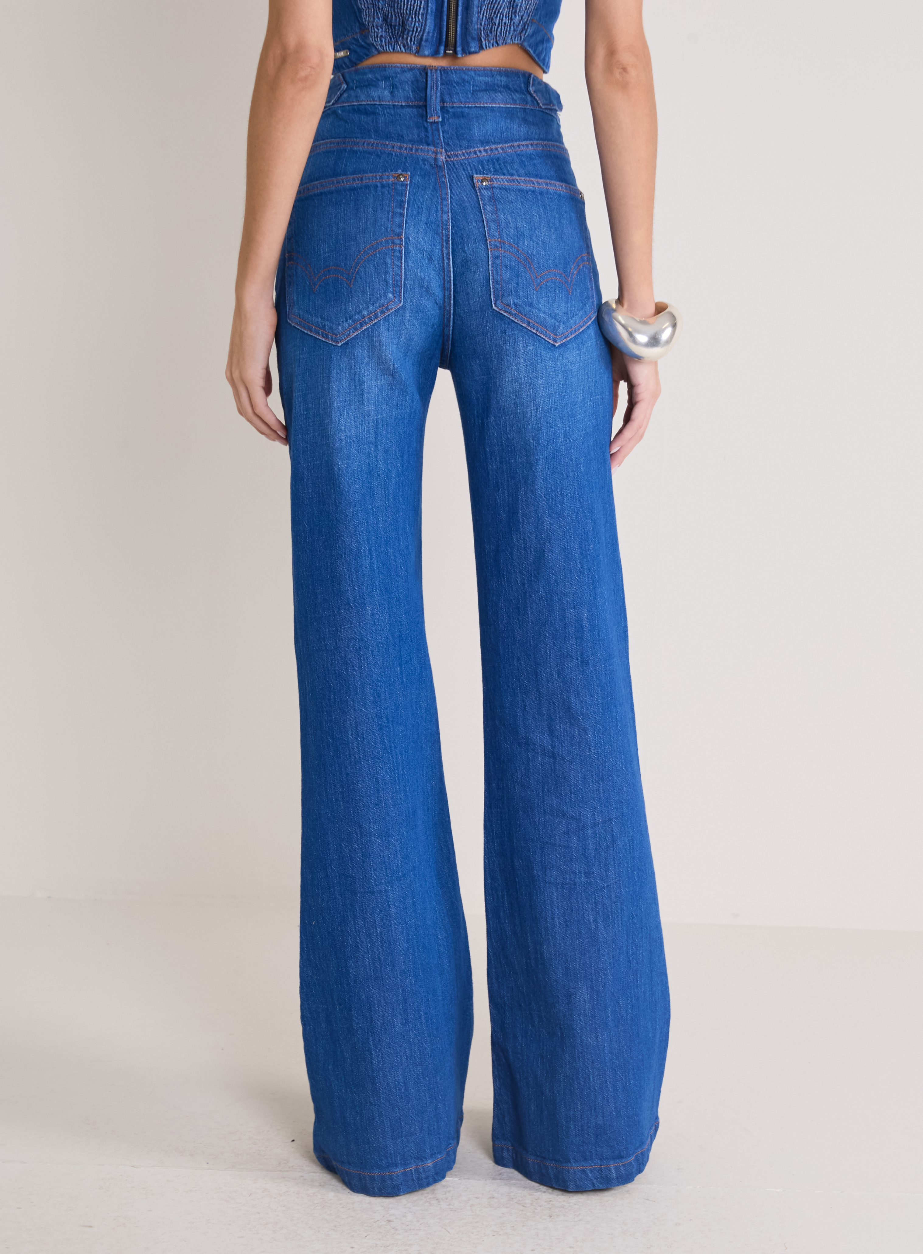 CALÇA JEANS LOUISE 40 INDIGO