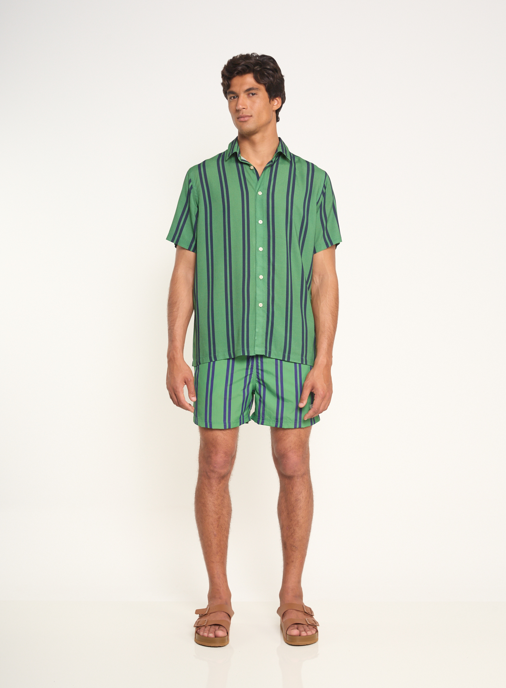 CAMISA ESTAMPADA BOX G LISTRADO DUPLO