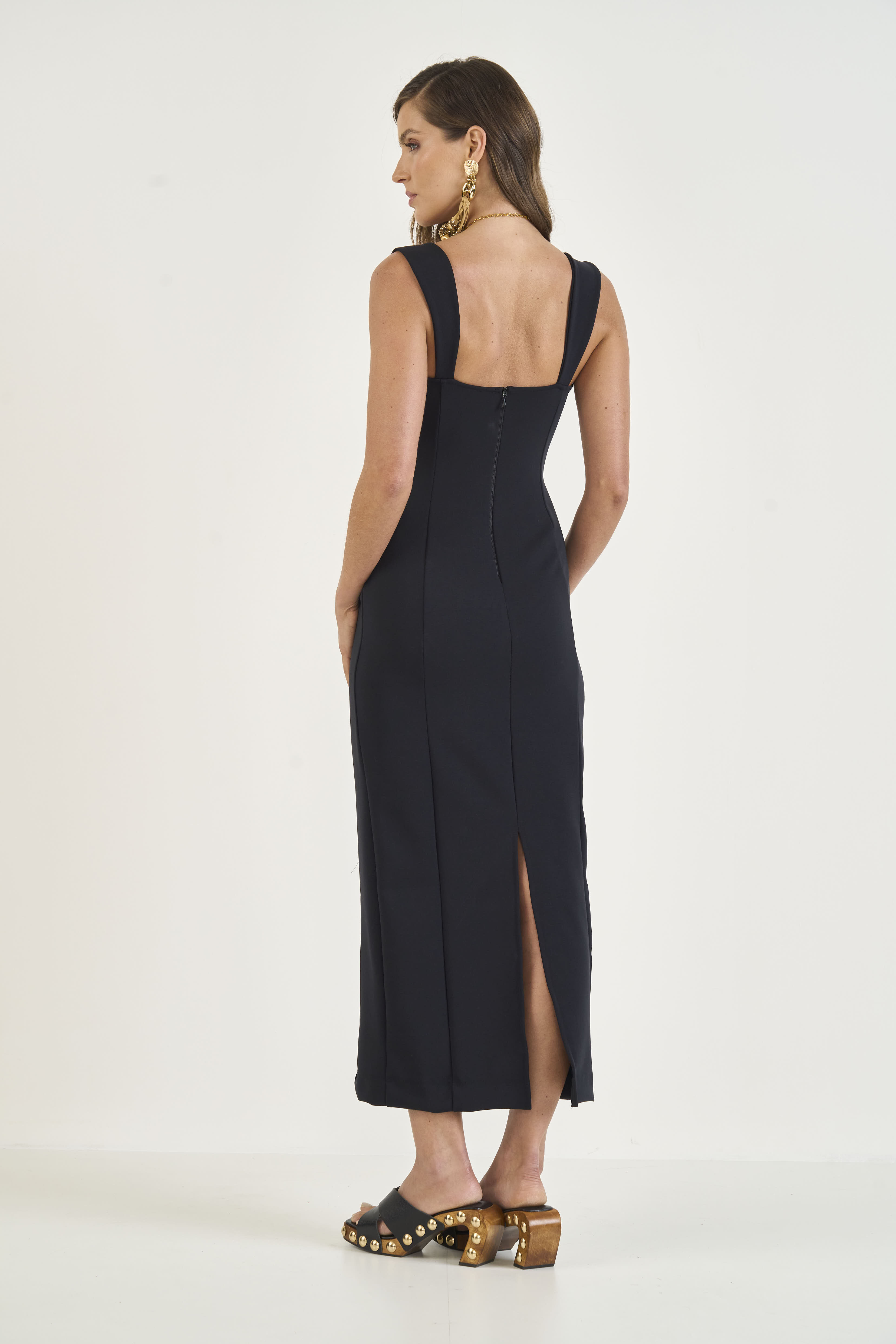 VESTIDO COLCCI GG PRETO