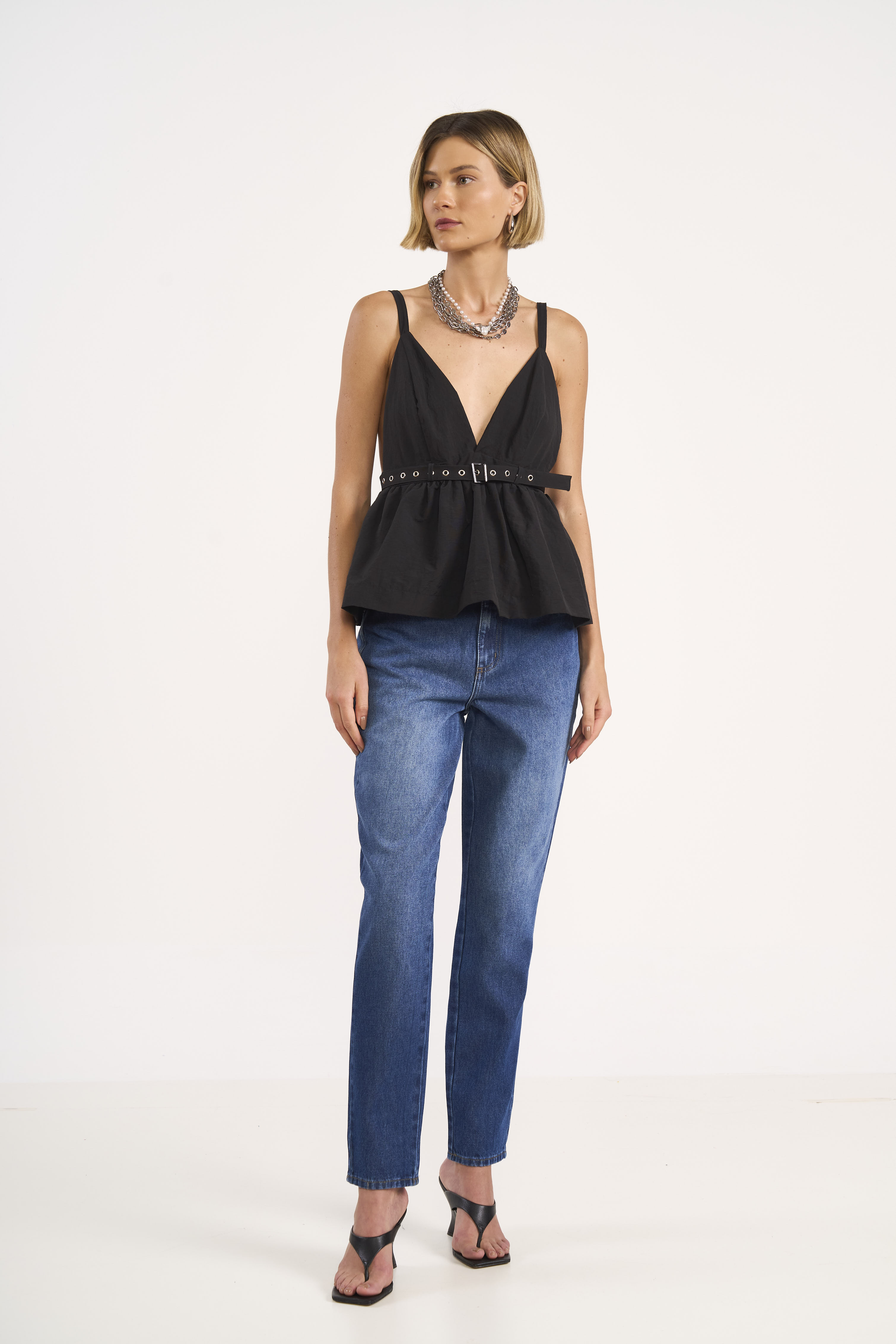 CALÇA JEANS BRUNA 44 INDIGO