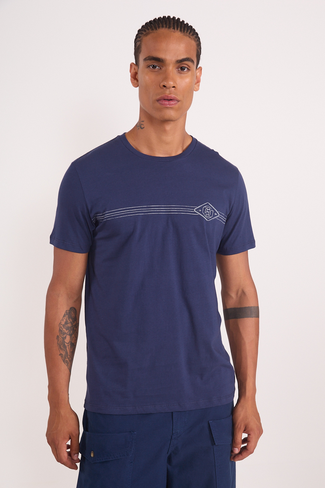 CAMISETA COLCCI G AZUL DARKNESS