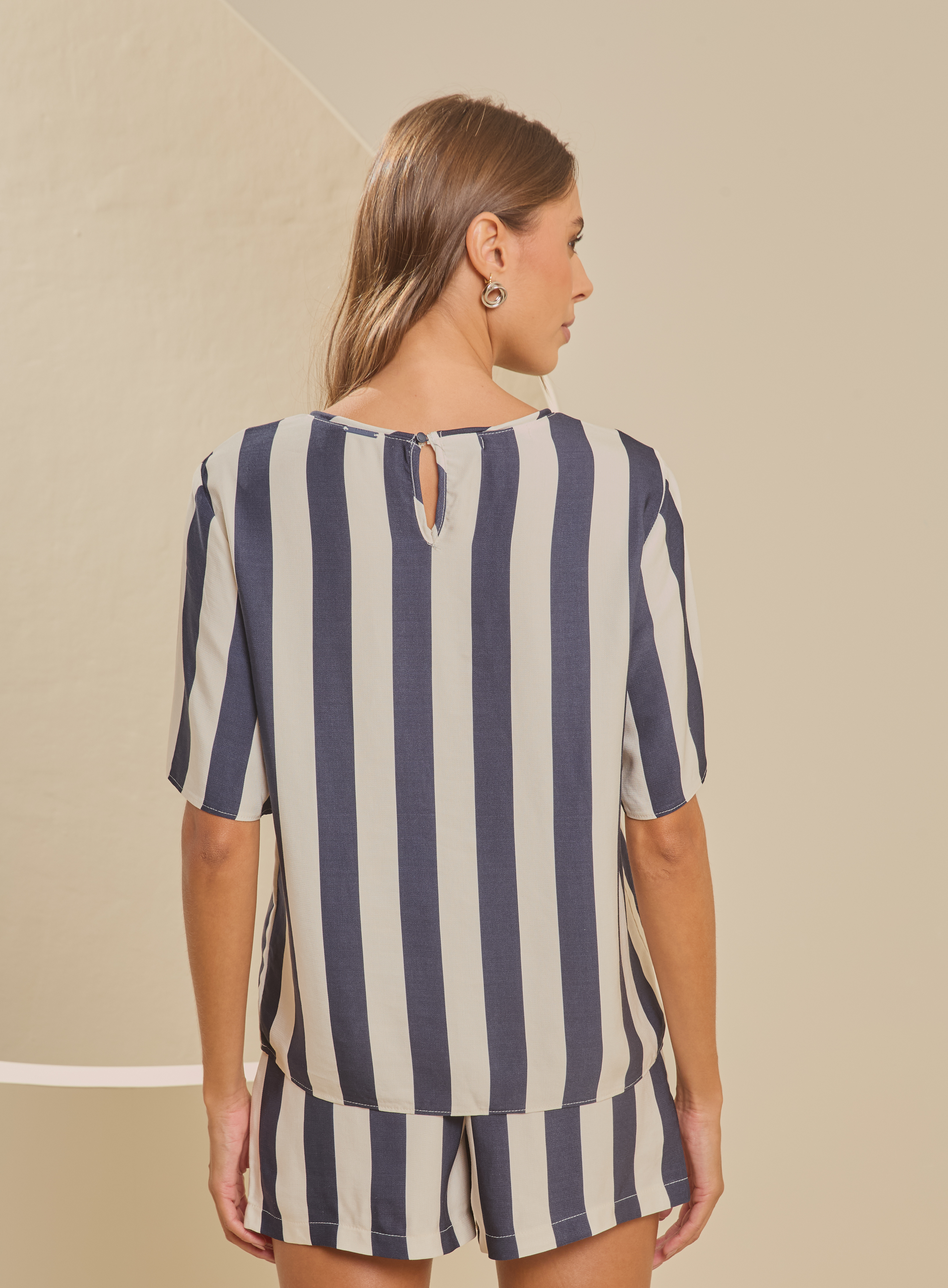 CAMISETA LINHO LISTRADA G LISTRADO