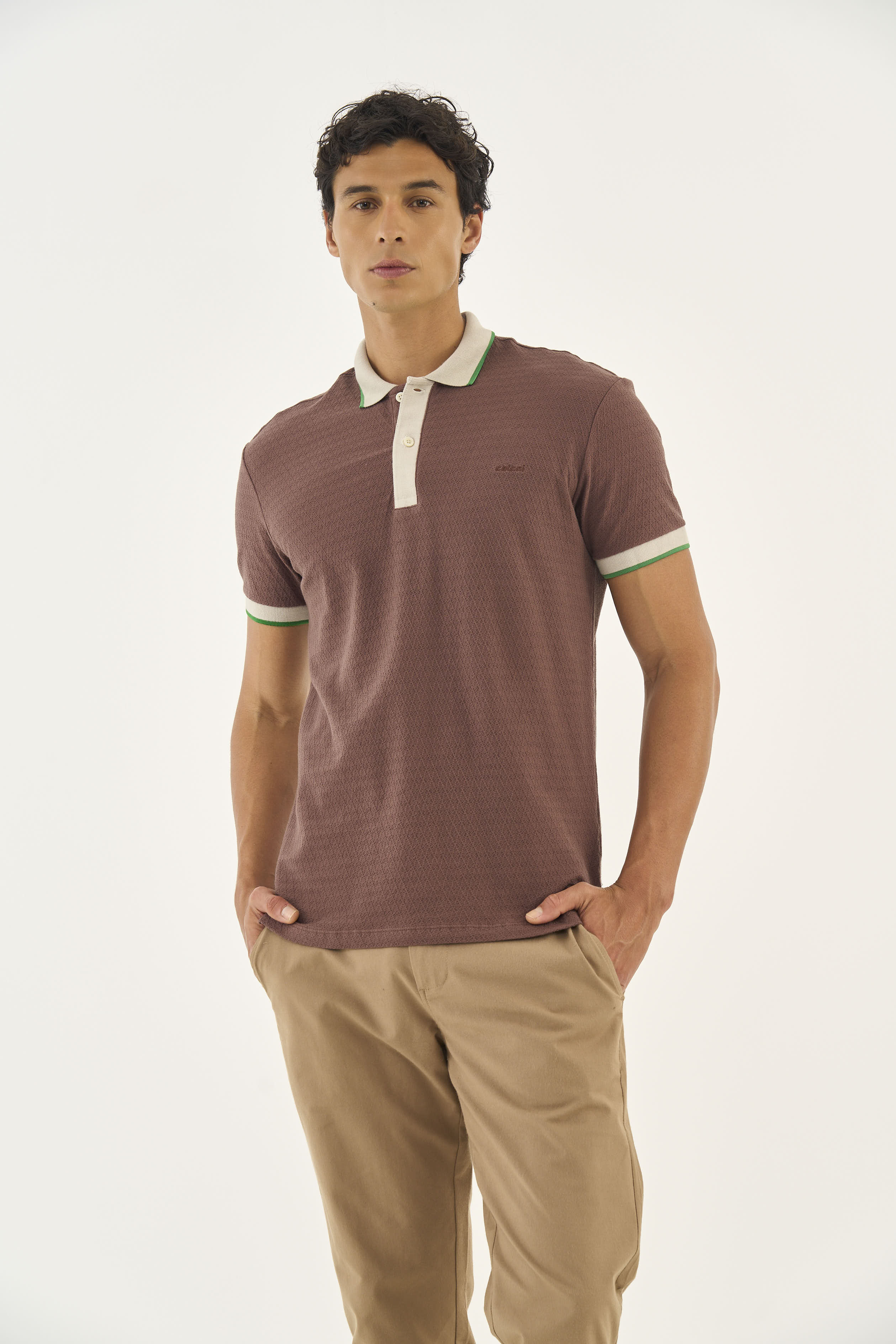 POLO COLCCI GG MARROM ROCCIA