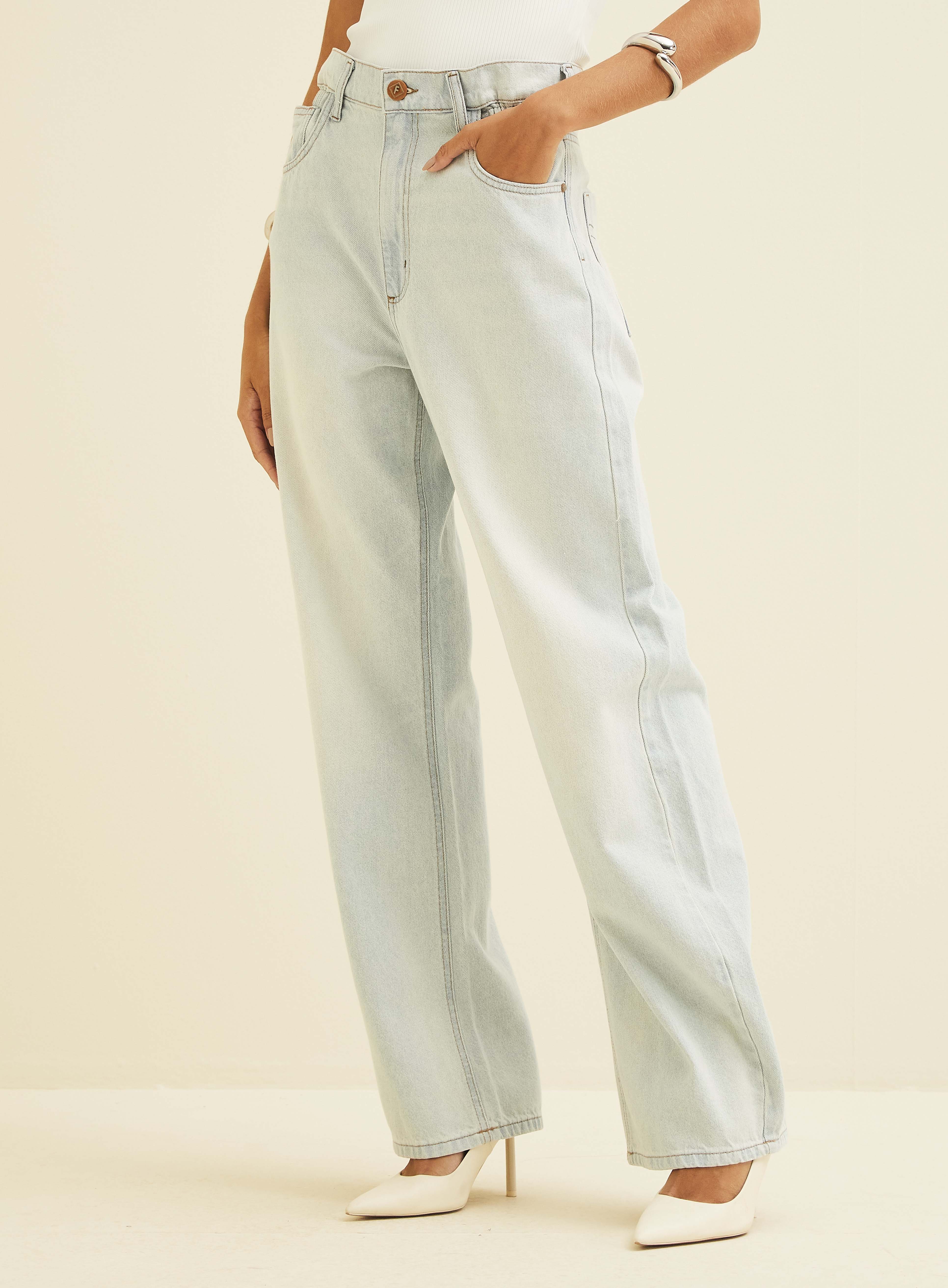 CALÇA JEANS LOW CURVE 42 INDIGO