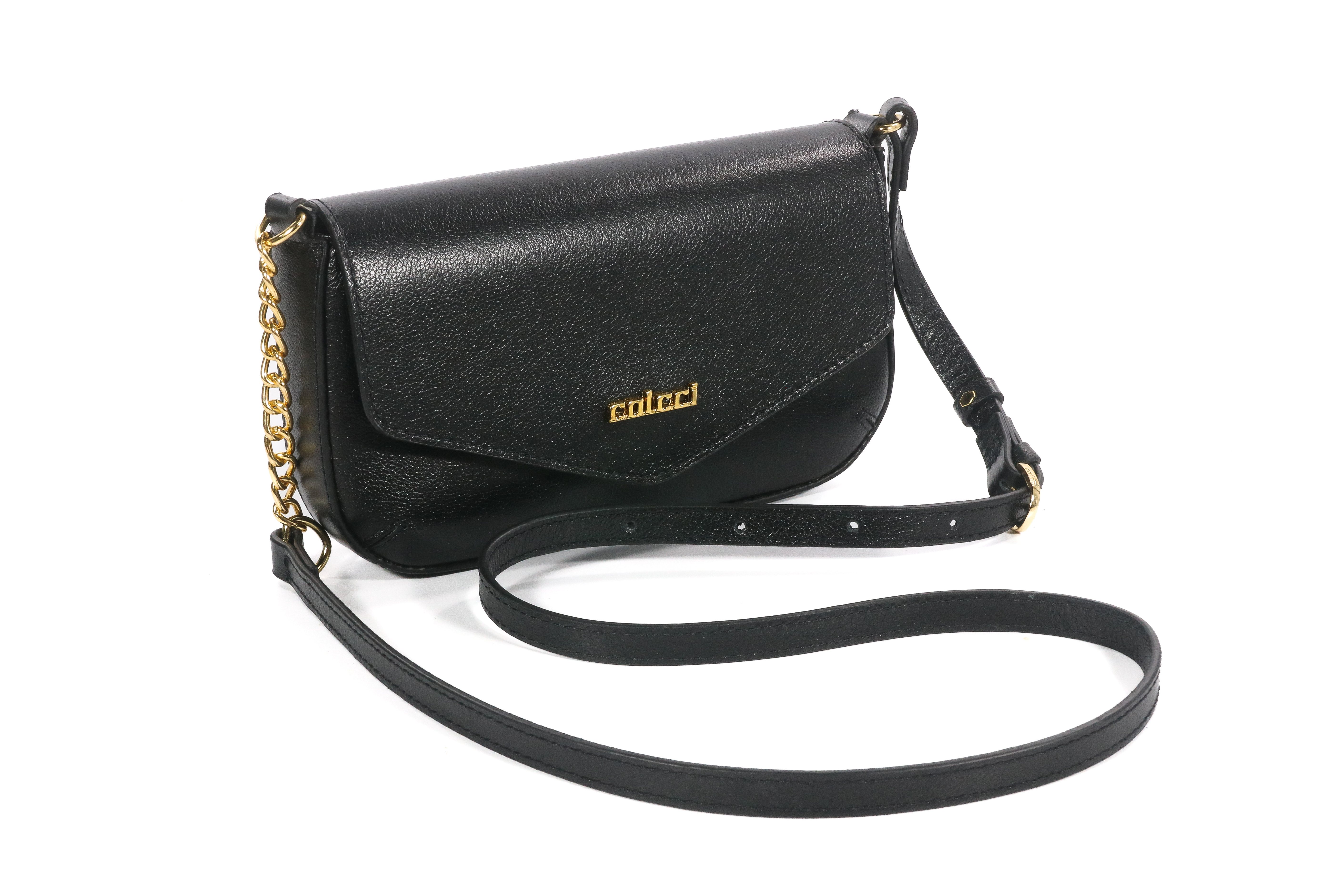 BOLSA COLCCI CROSSBODY COURO U MARROM DROME