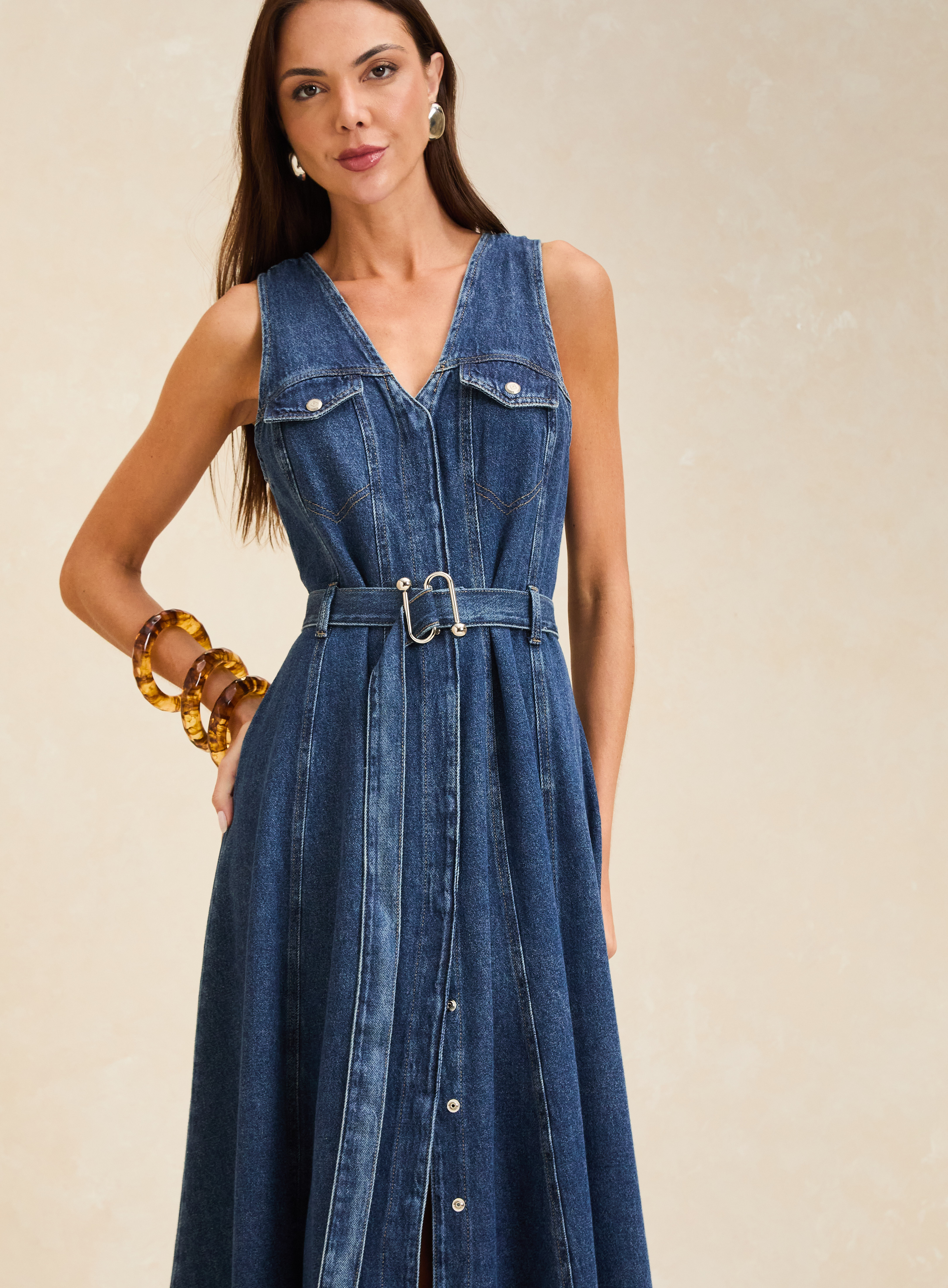 VESTIDO JEANS M INDIGO
