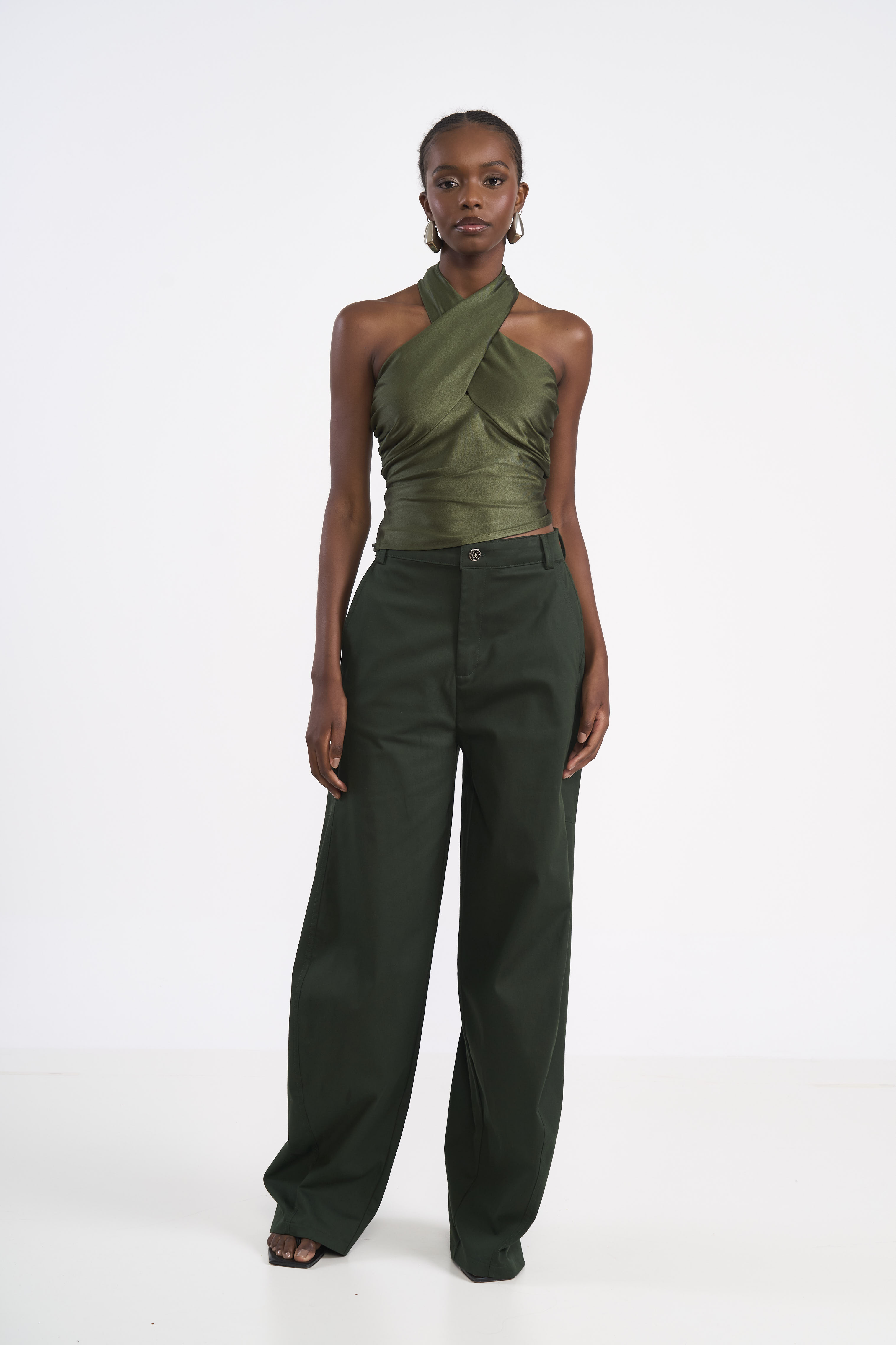 BLUSA COLCCI PP VERDE ÉDEN