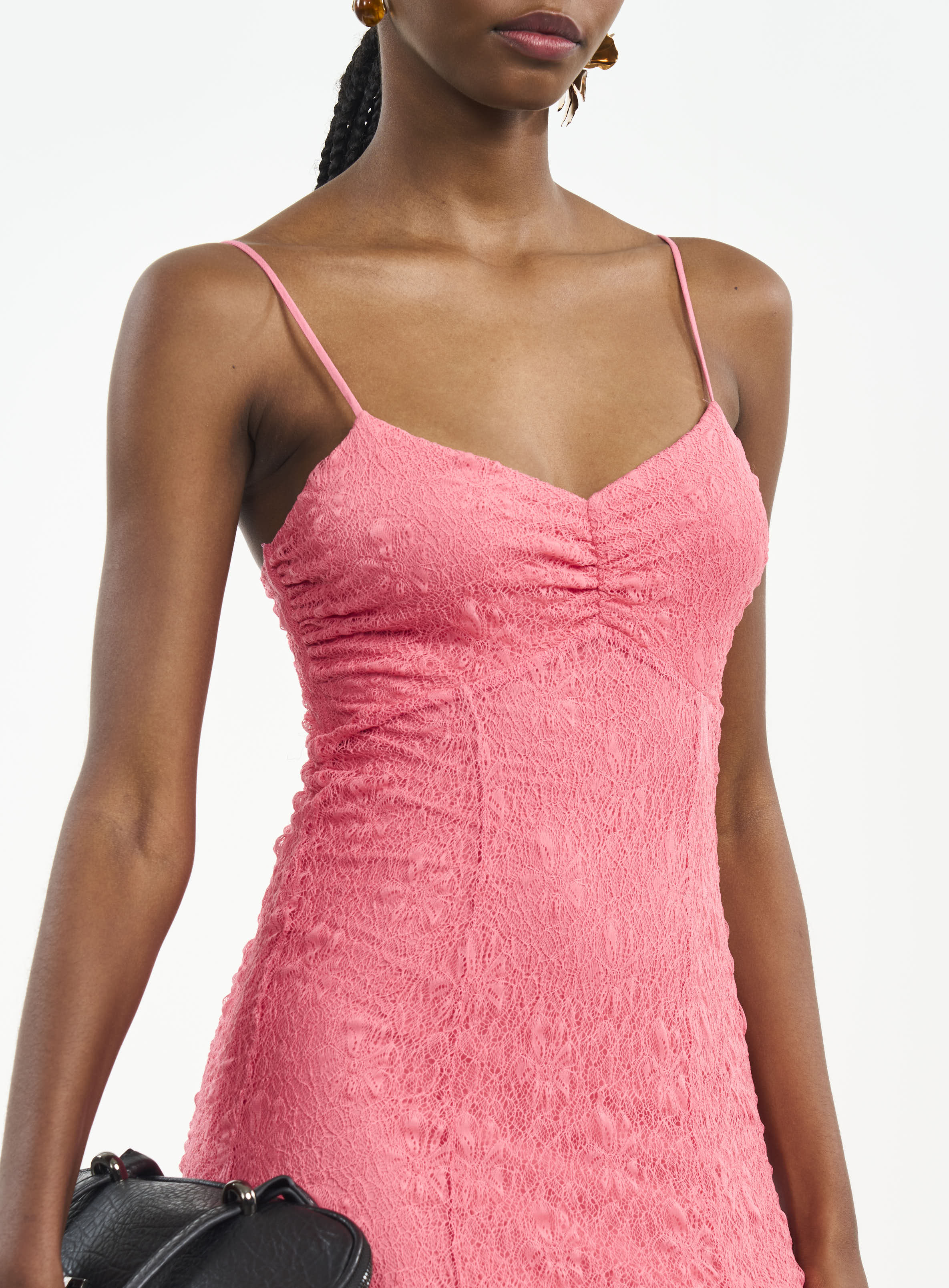 VESTIDO RENDA M ROSA FINI KISS