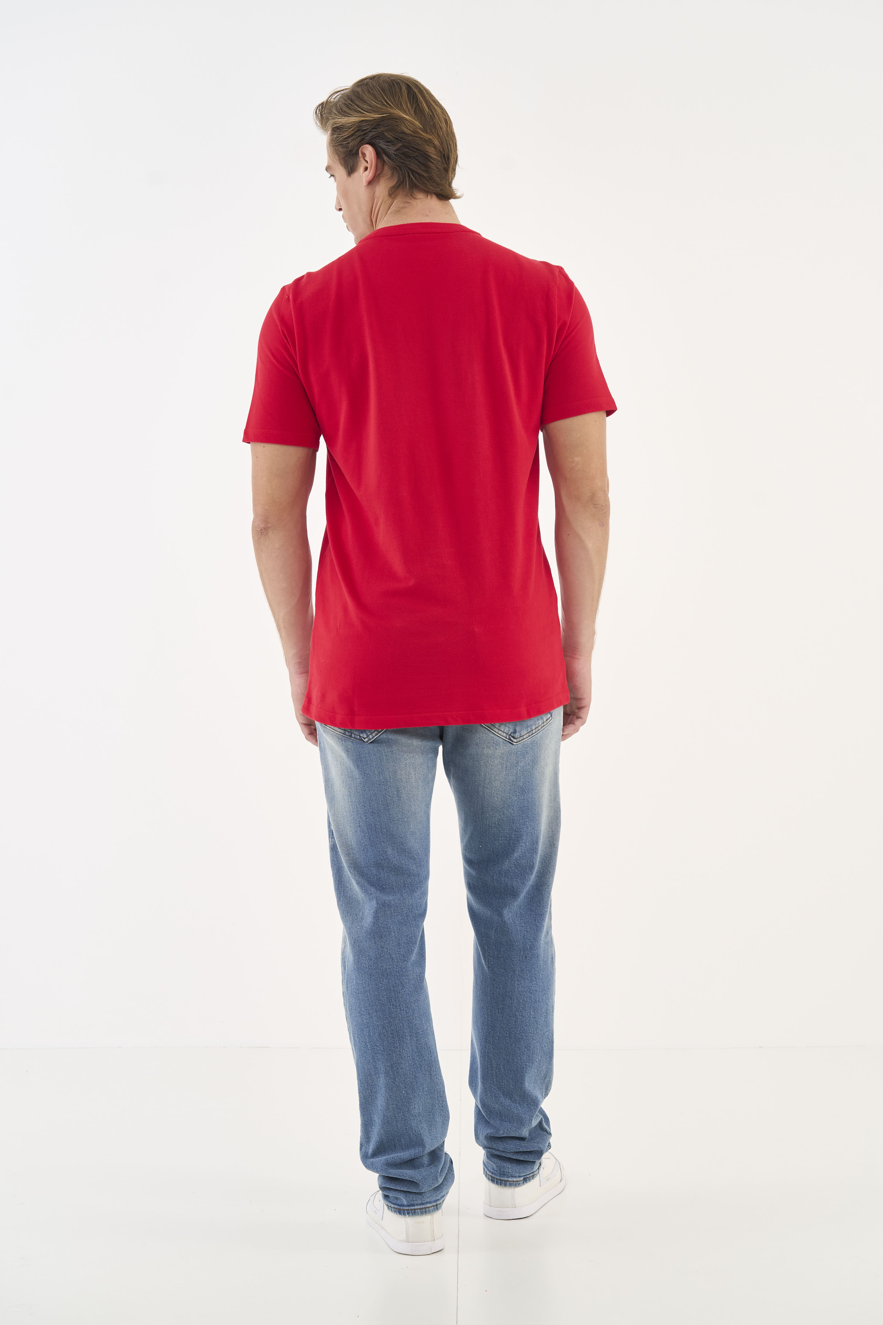 CALÇA JEANS ITALO SLIM 42 INDIGO