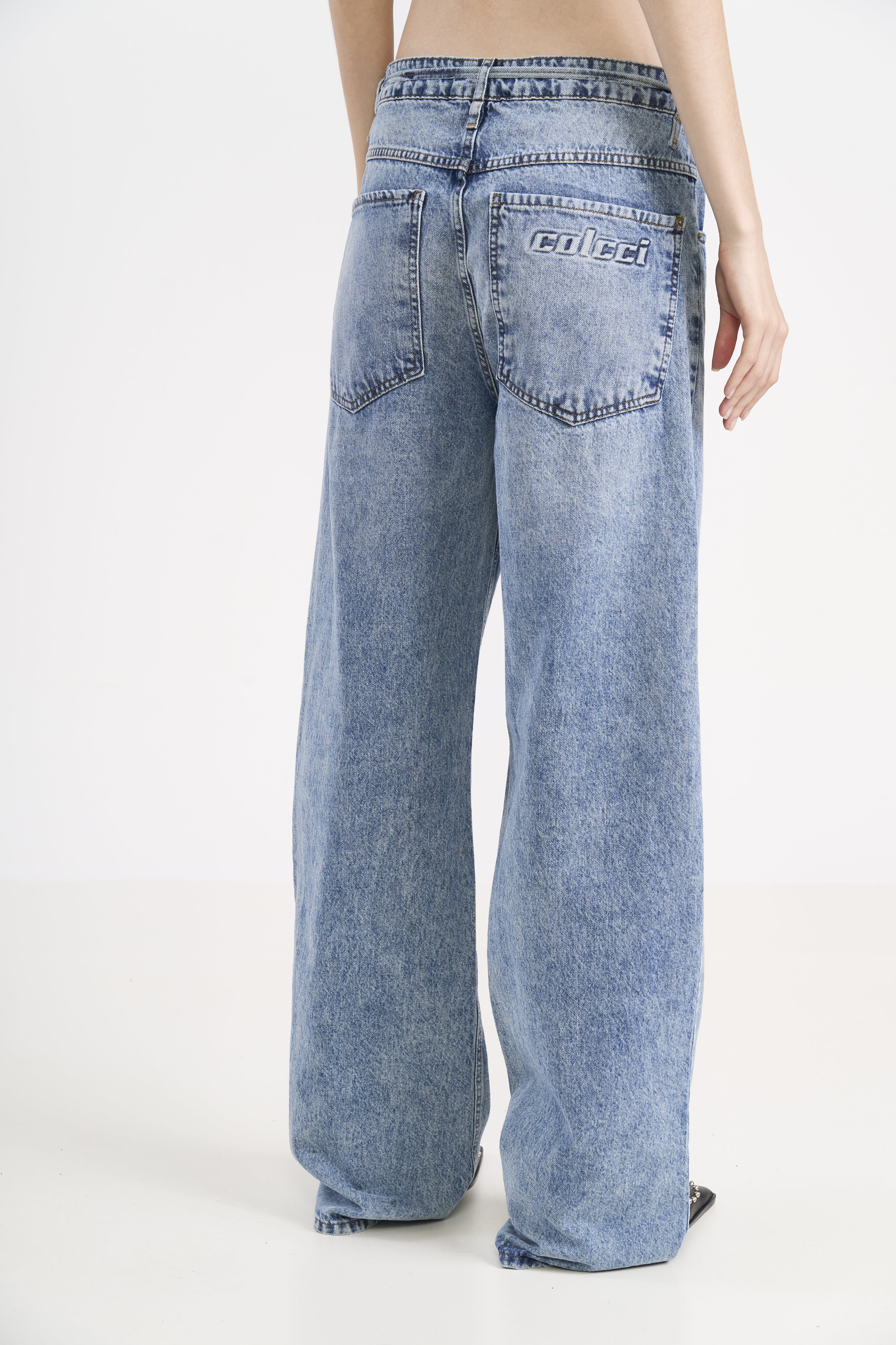 CALÇA JEANS BRUNA LOW 42 INDIGO