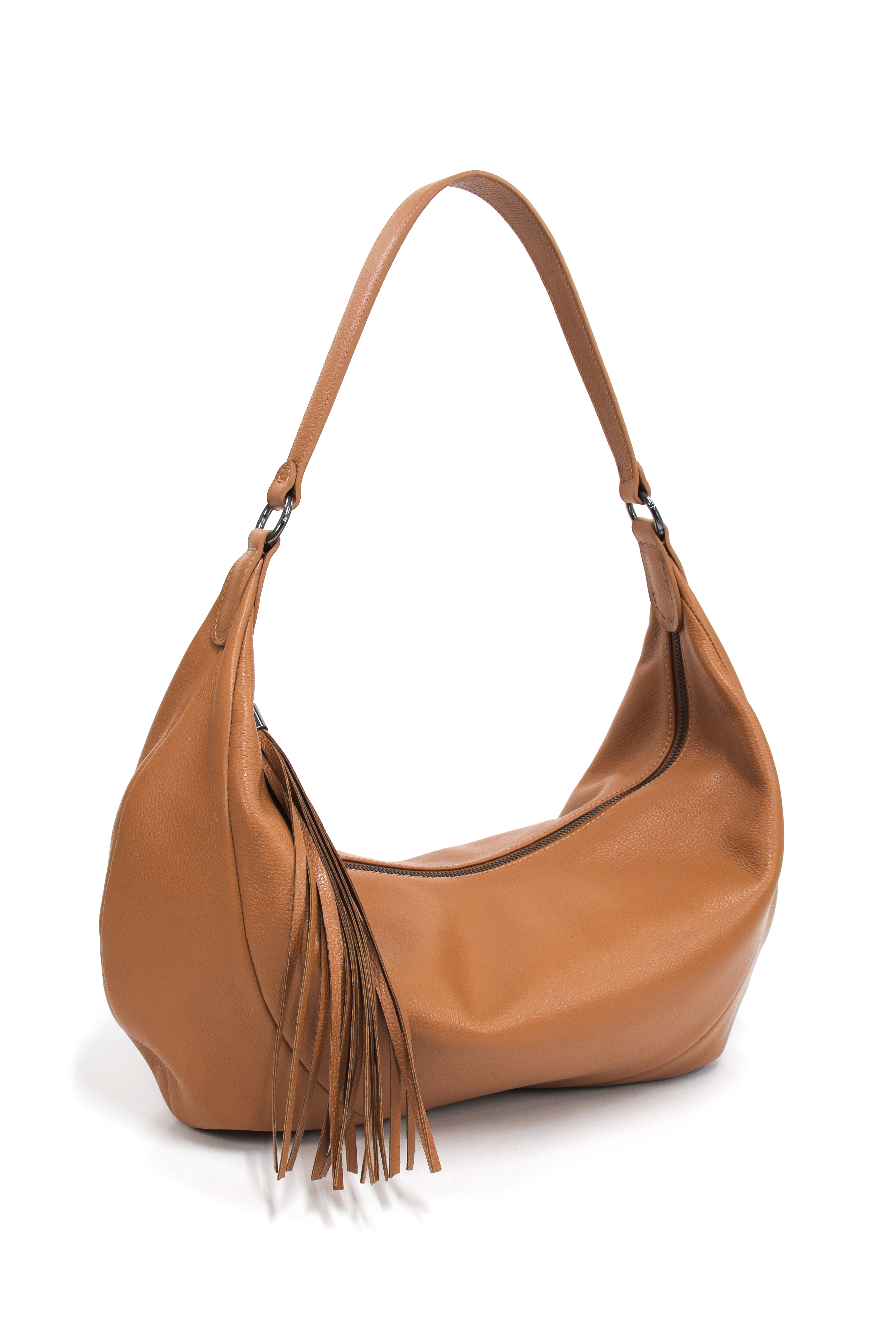 BOLSA COLCCI FEM BARBI FLOTER M CARAMELO