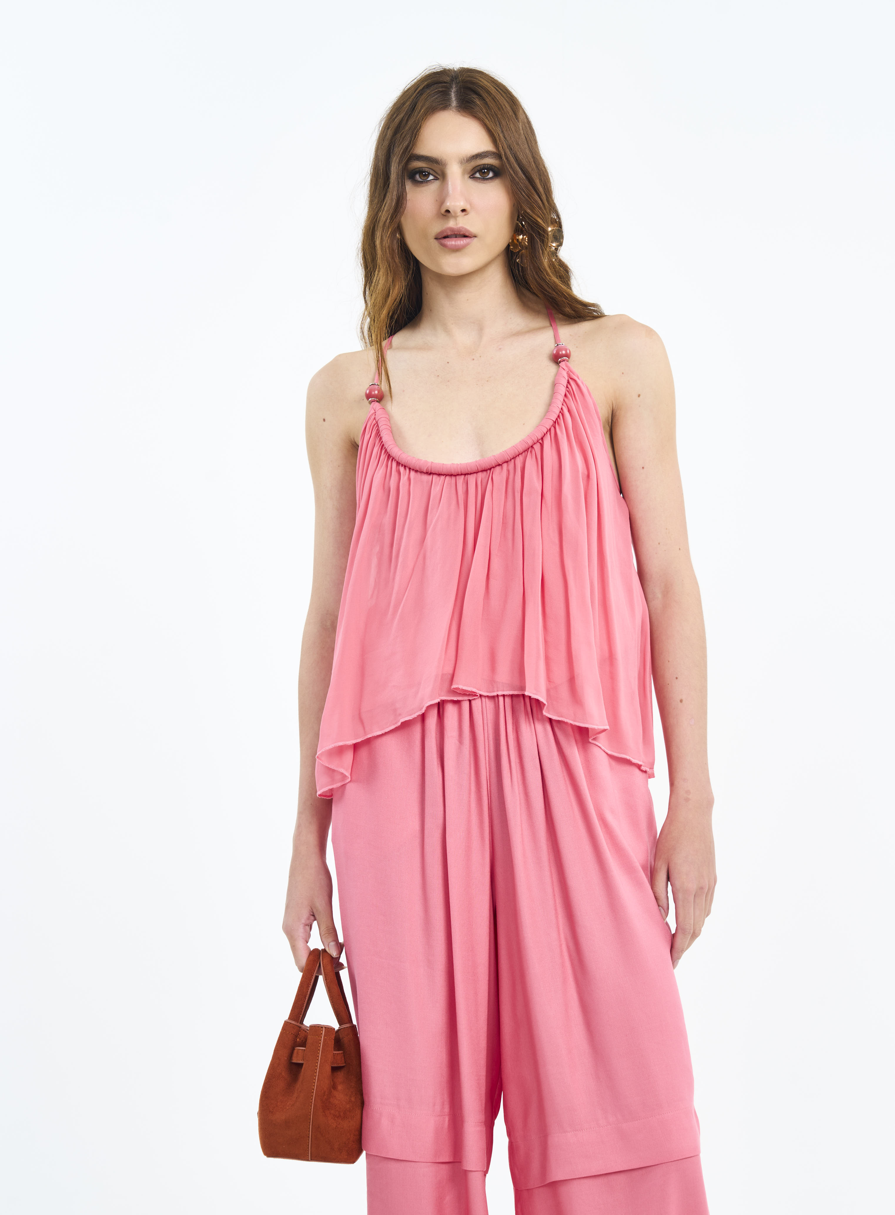 BLUSA COLCCI P ROSA FINI KISS