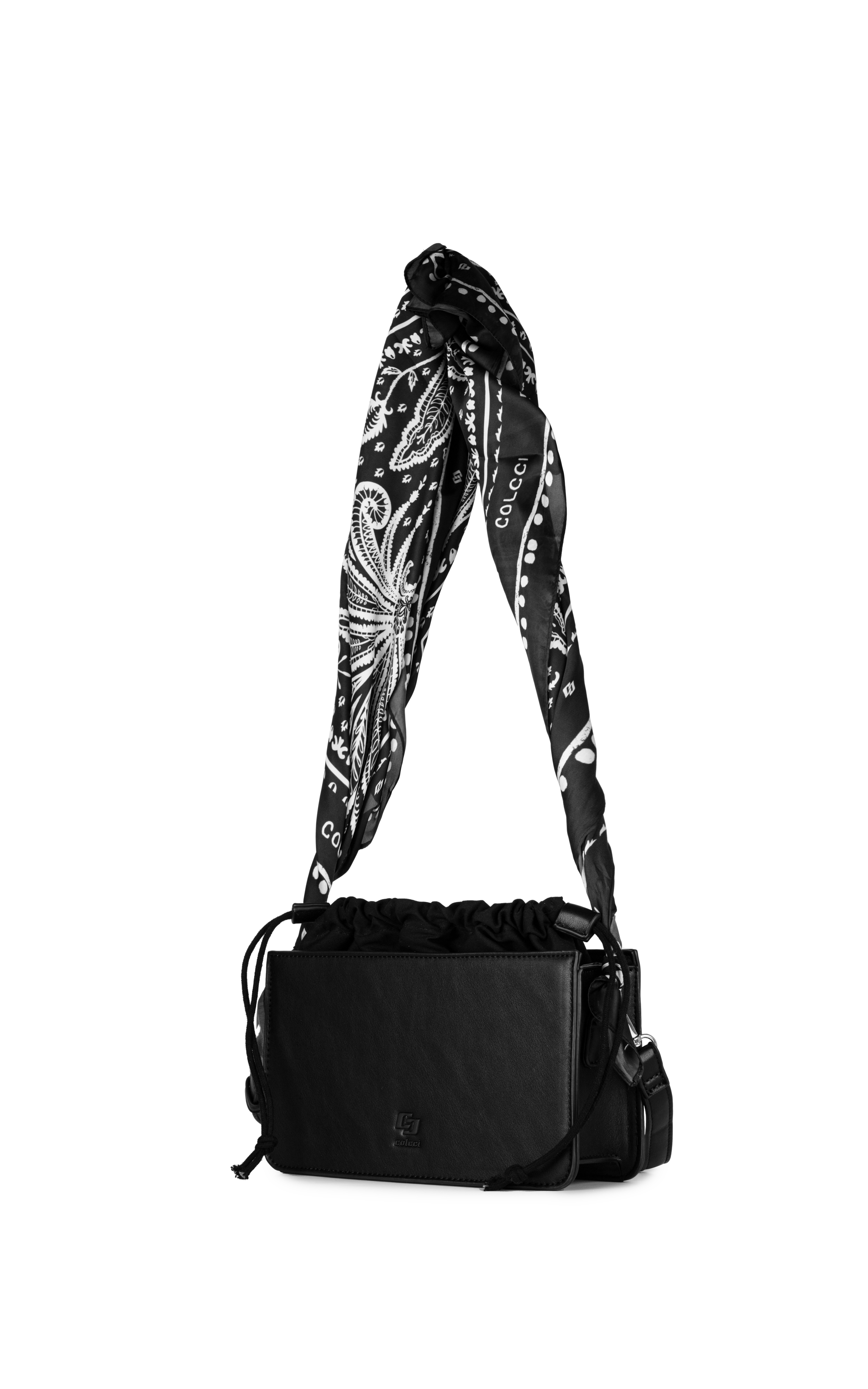BOLSA COLCCI FEM CROSSBODY SCARF U CARAMELO