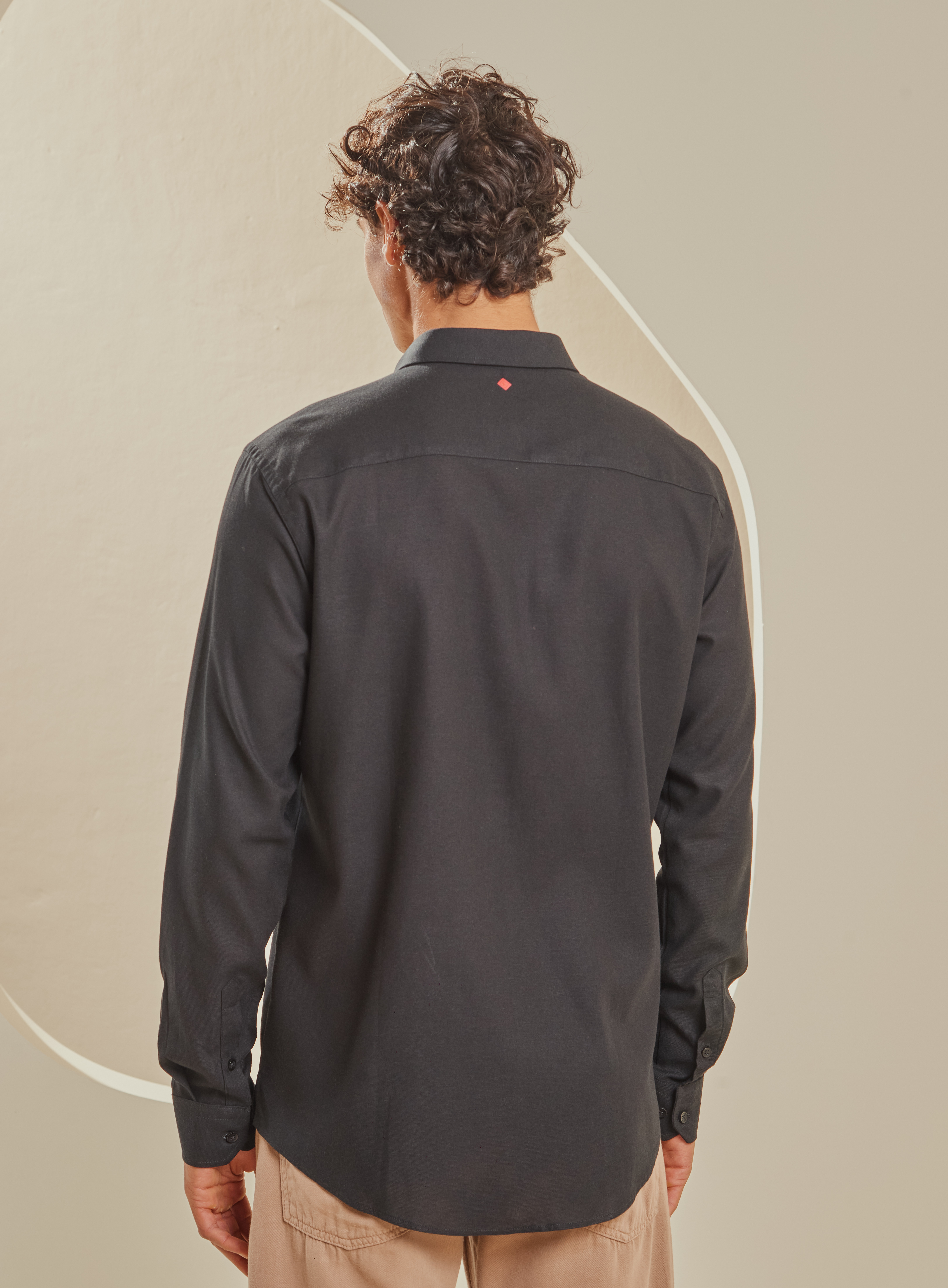 CAMISA LINHO RELAX G PRETO
