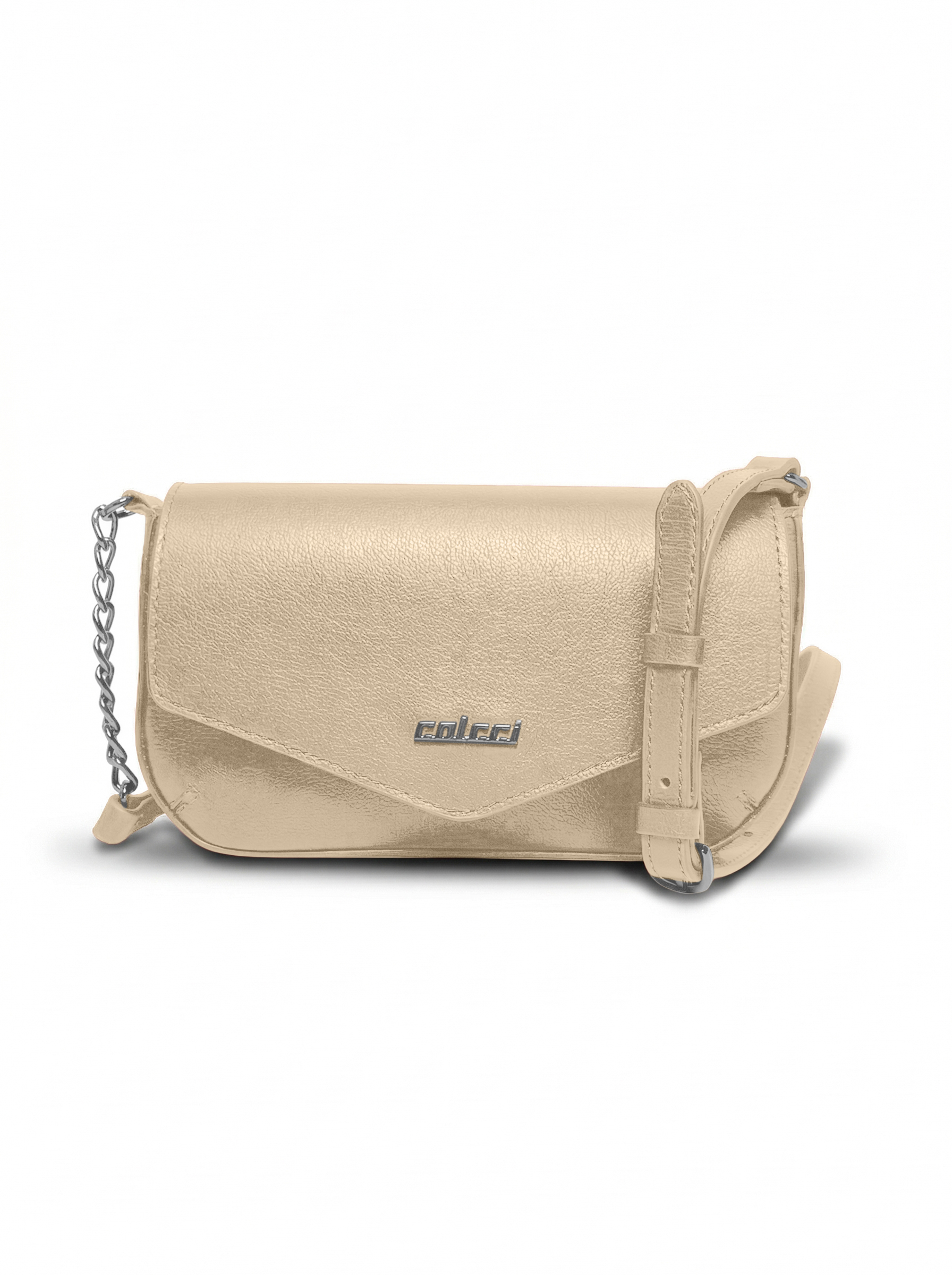 BOLSA COLCCI CROSSBODY COURO U MARROM DROME