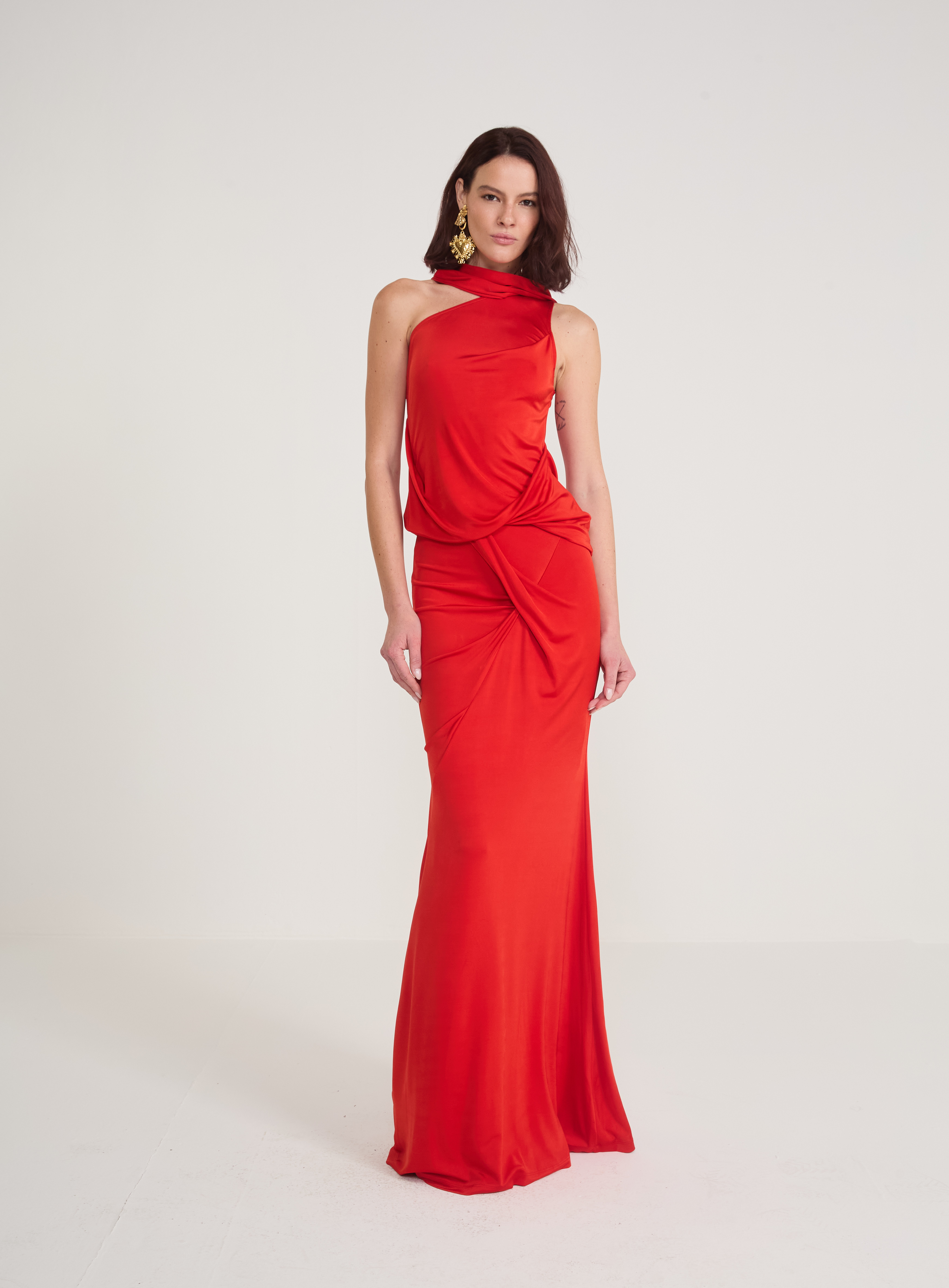 BLUSA COLCCI G VERMELHO SPARKL
