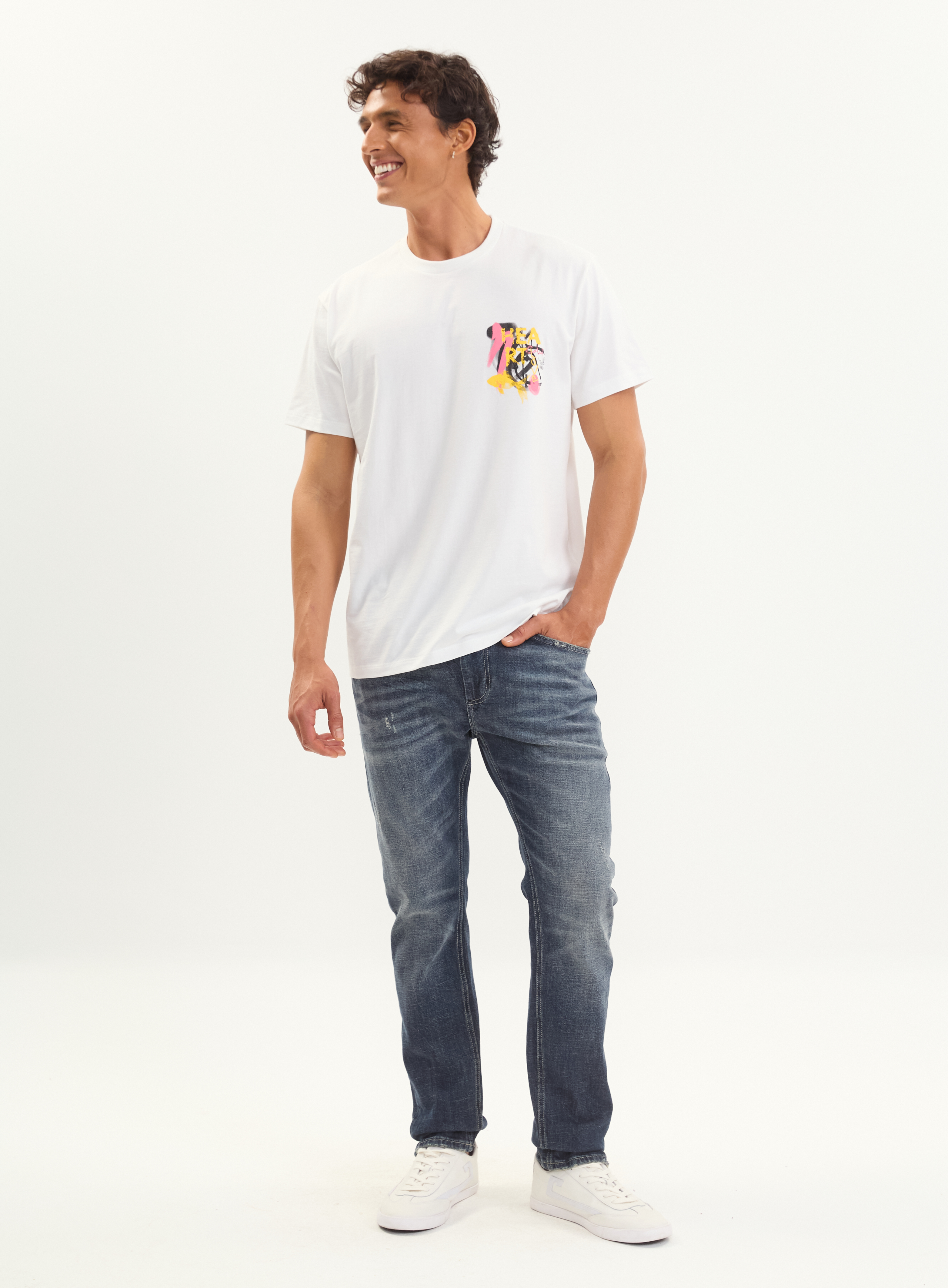 CAMISETA COLCCI G OFF SHELL