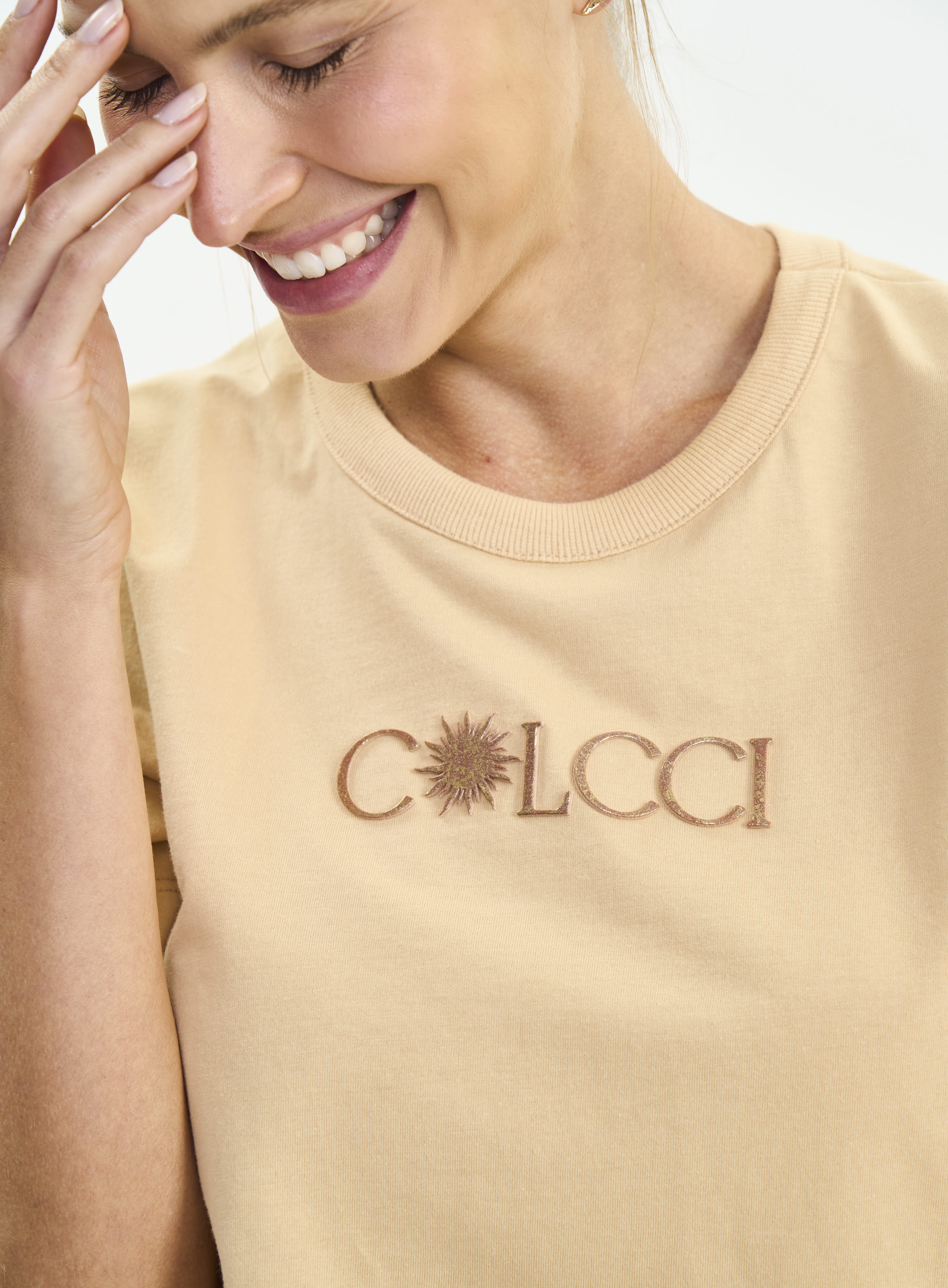CAMISETA COLCCI P BEGE BIENTO