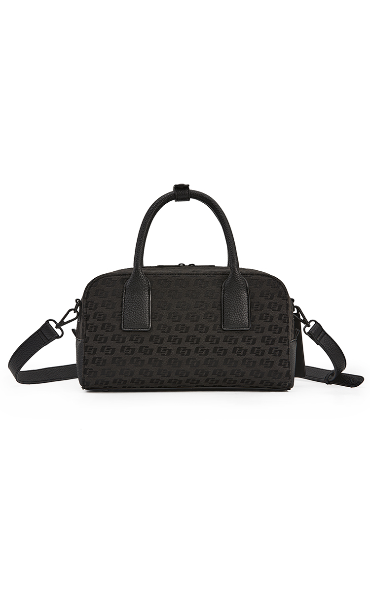 BOLSA COLCCI FEM BOWLING JACQUARD U PRETO