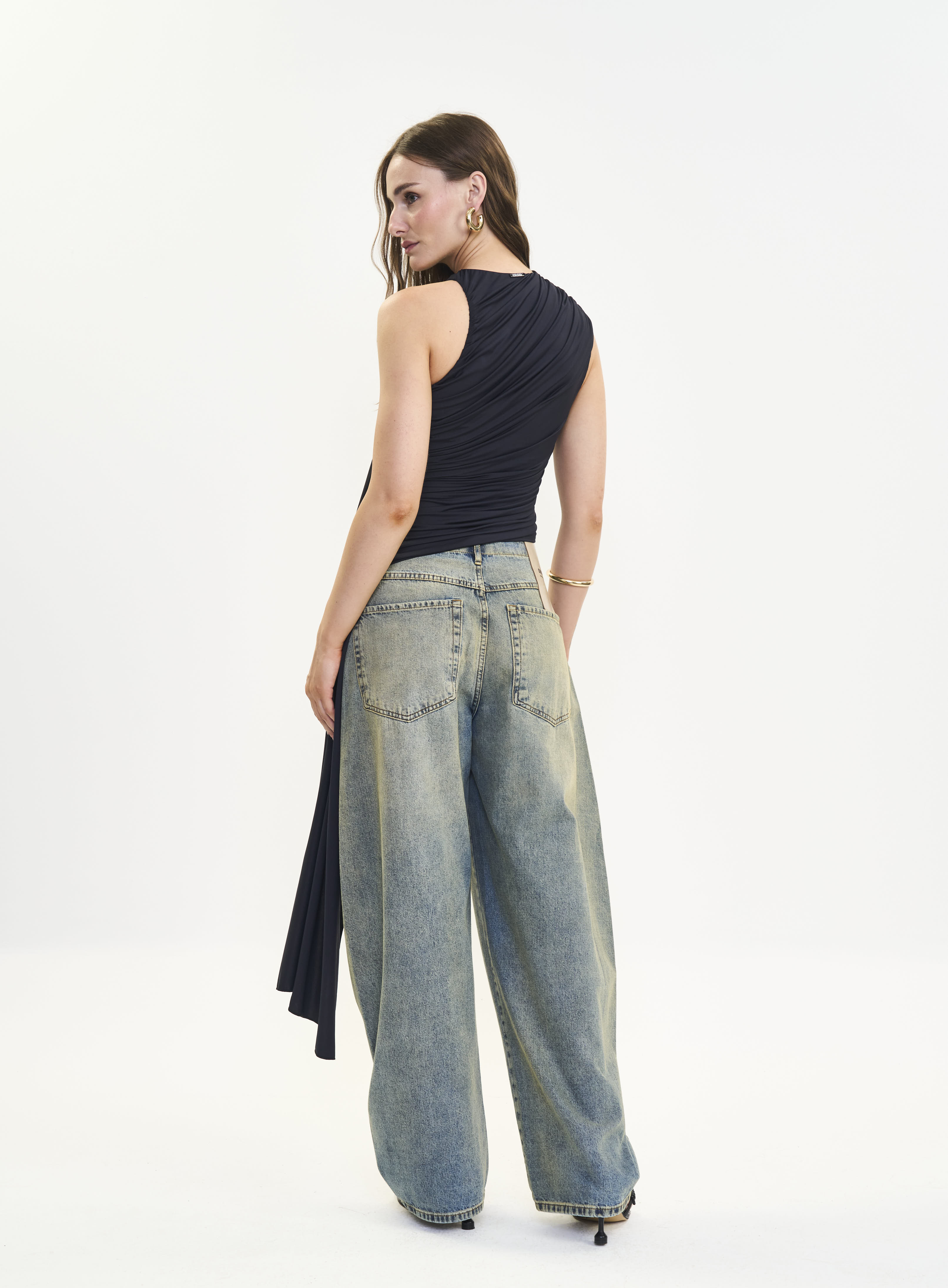 CALÇA JEANS BARRIL 34 INDIGO