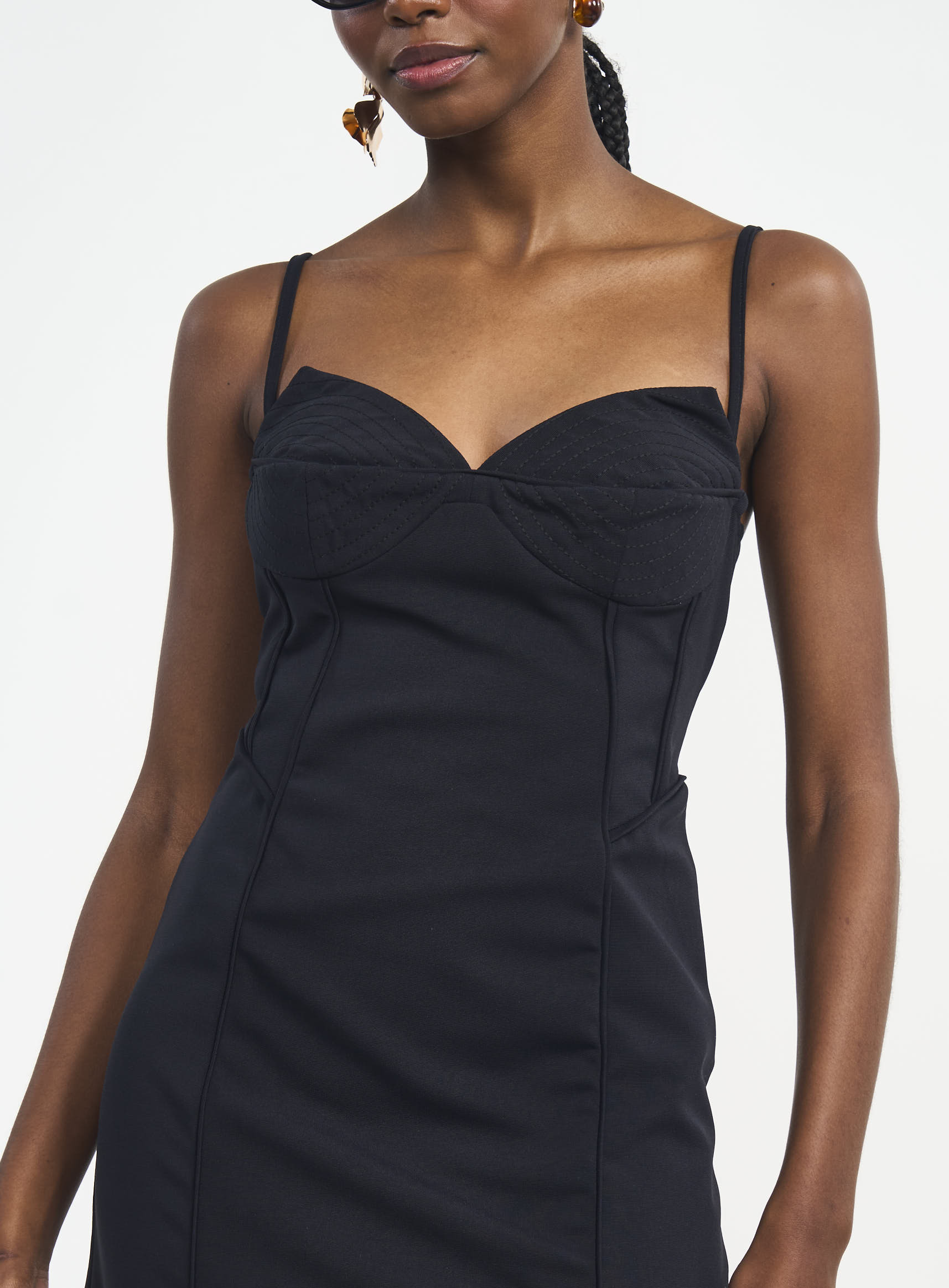 VESTIDO COLCCI G PRETO