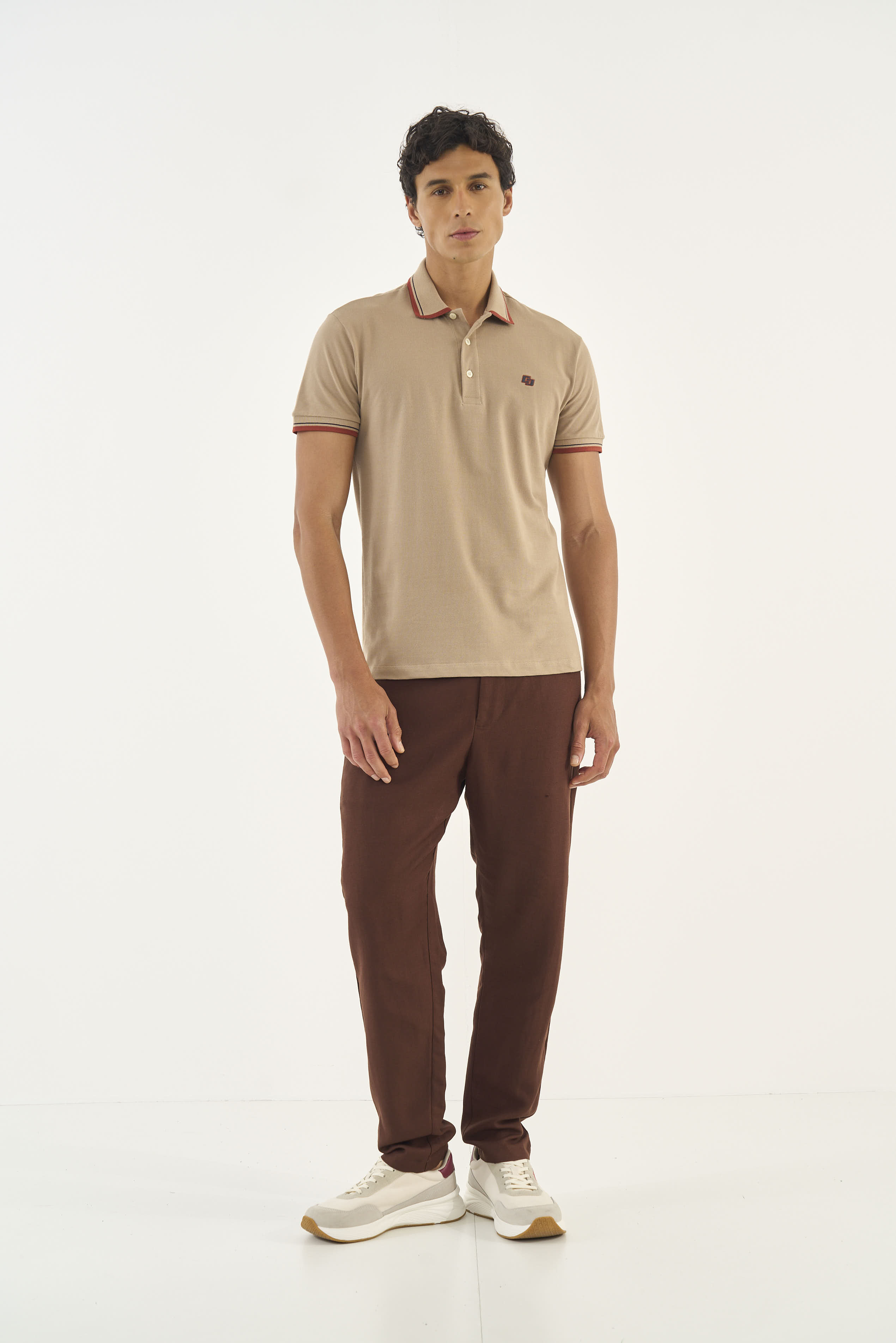 POLO COLCCI M BEGE SAND CASTLE