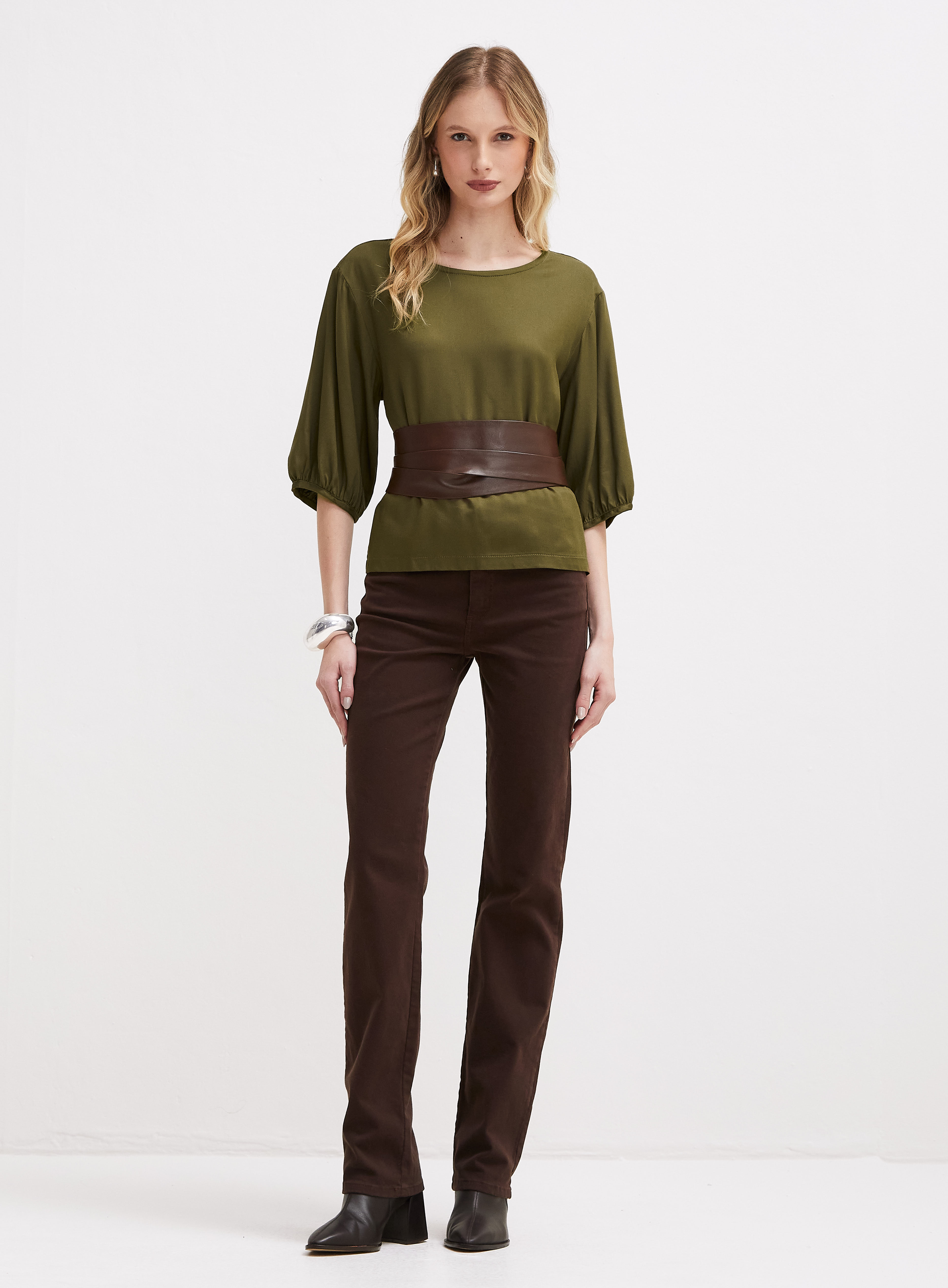 BLUSA FORUM P VERDE SAP