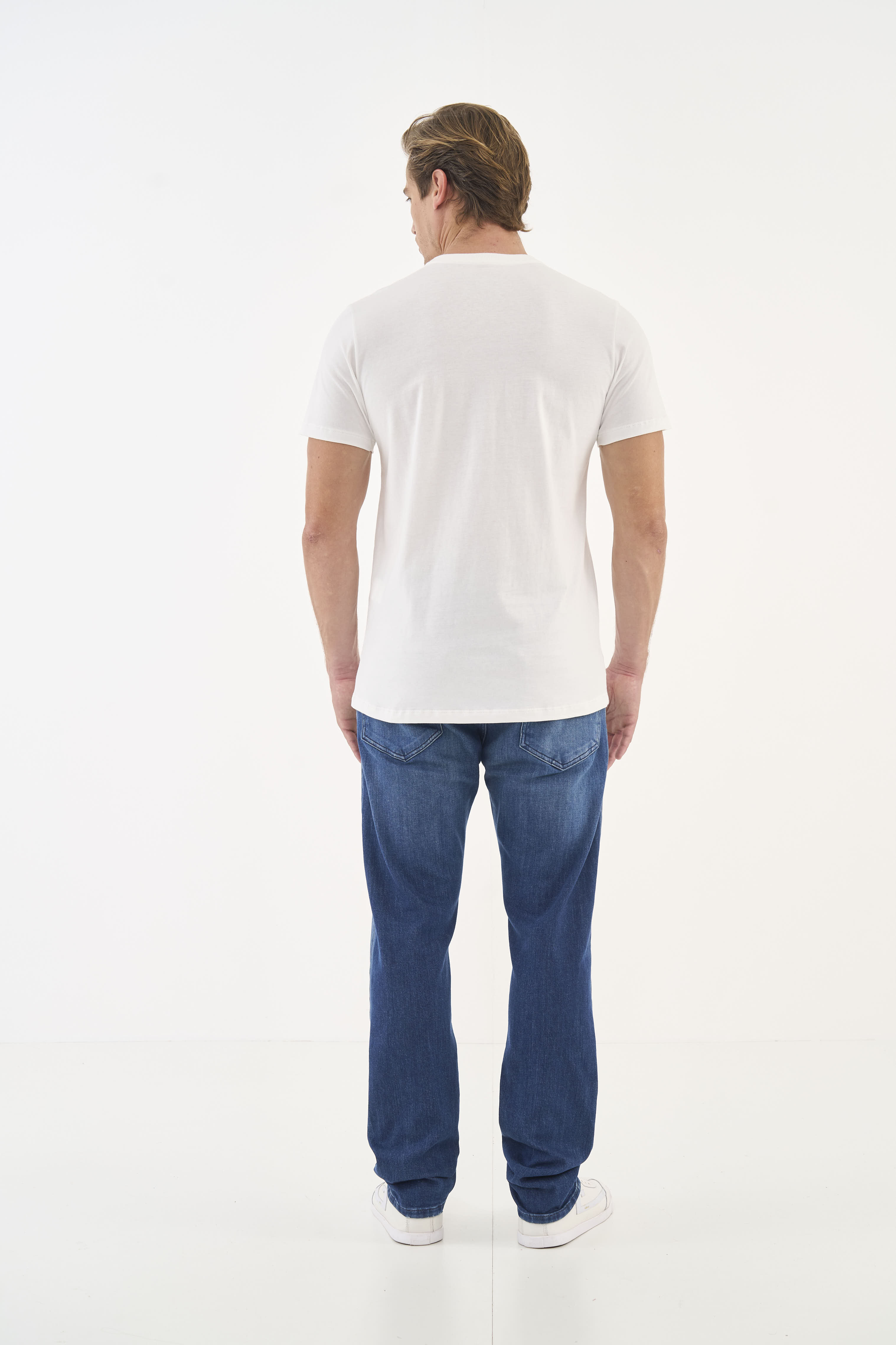 CALÇA JEANS ITALO SLIM 44 INDIGO