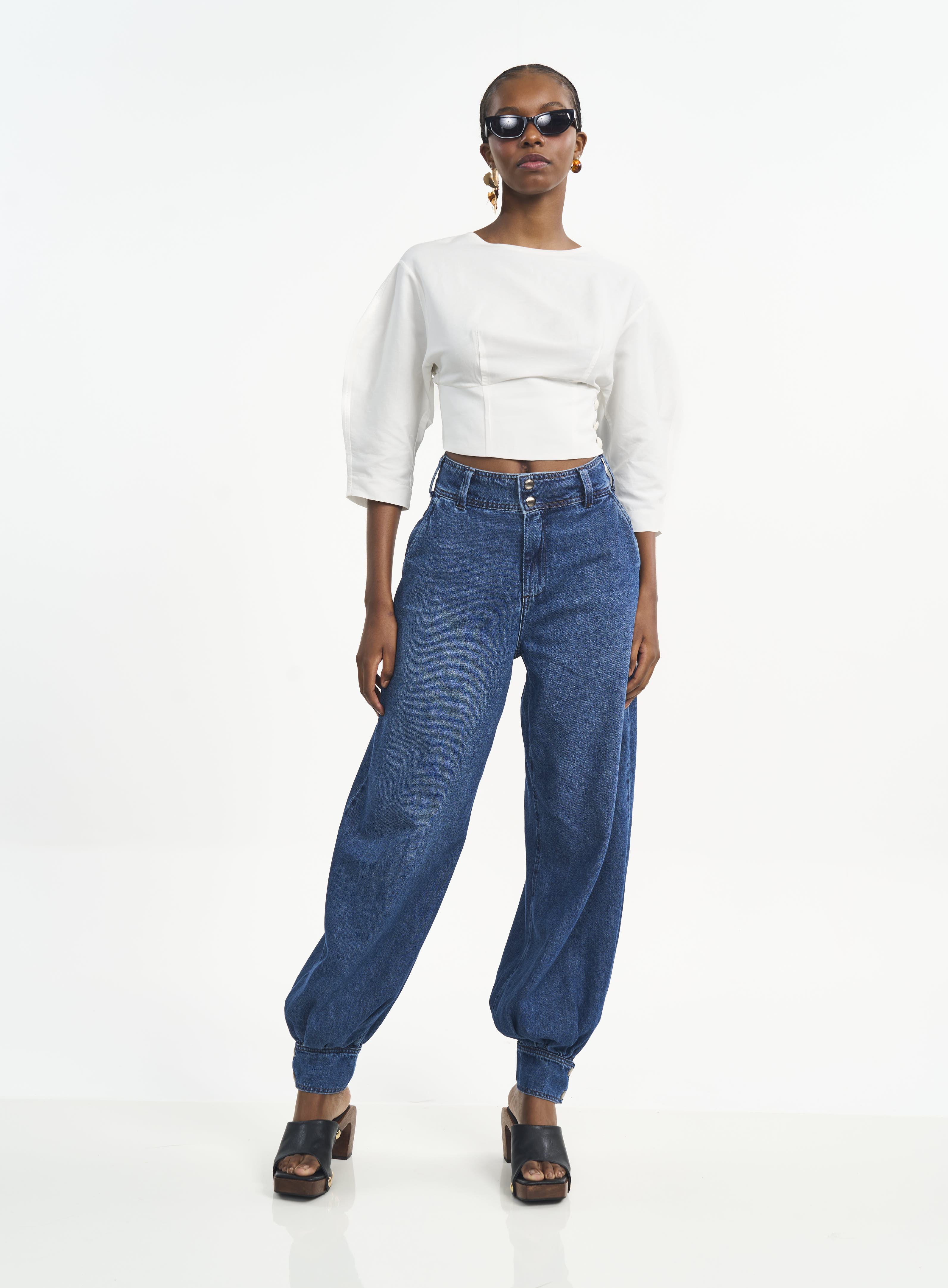 CALÇA JEANS JOANA 38 INDIGO