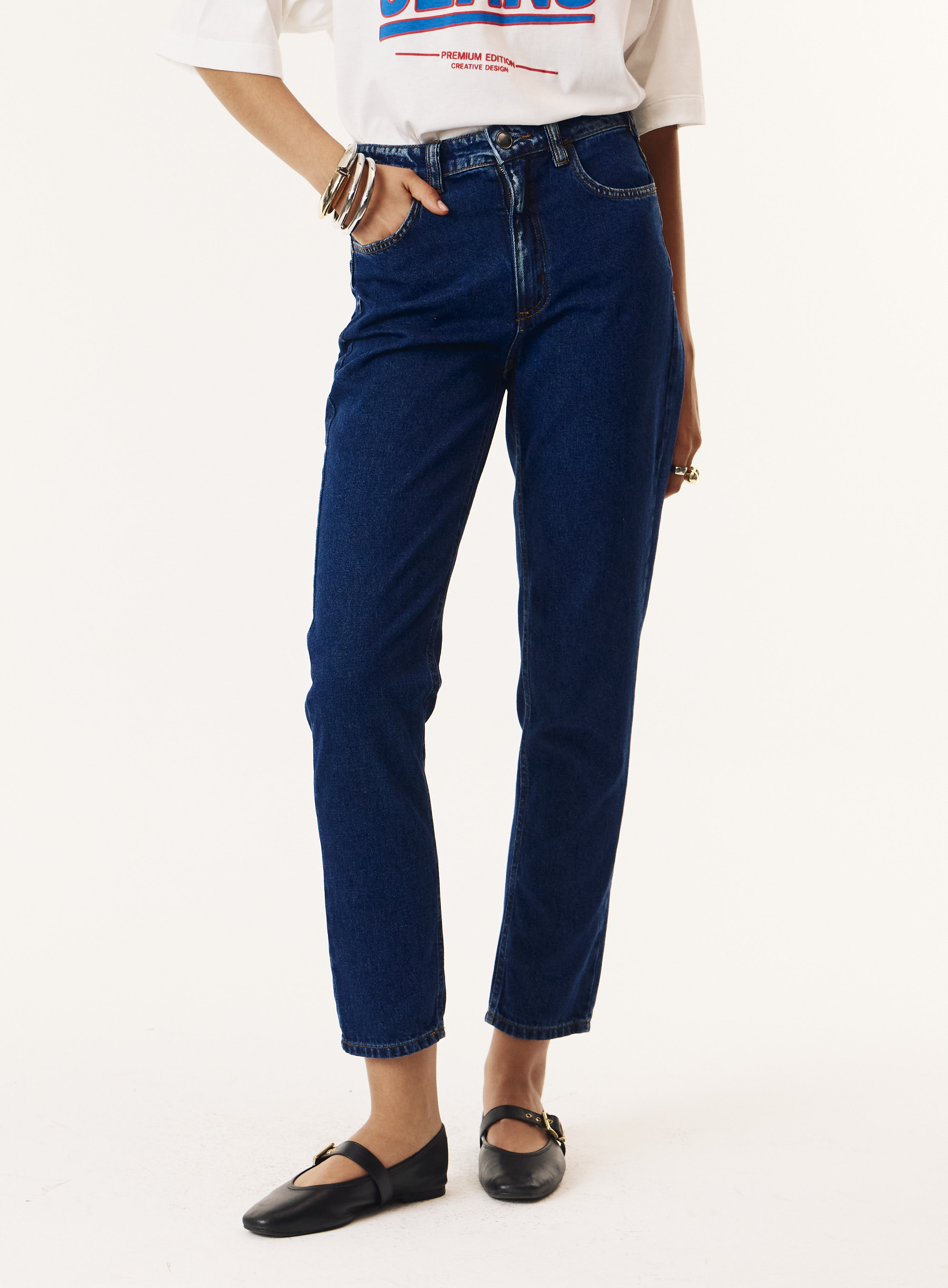 CALÇA JEANS MADRID 36 INDIGO
