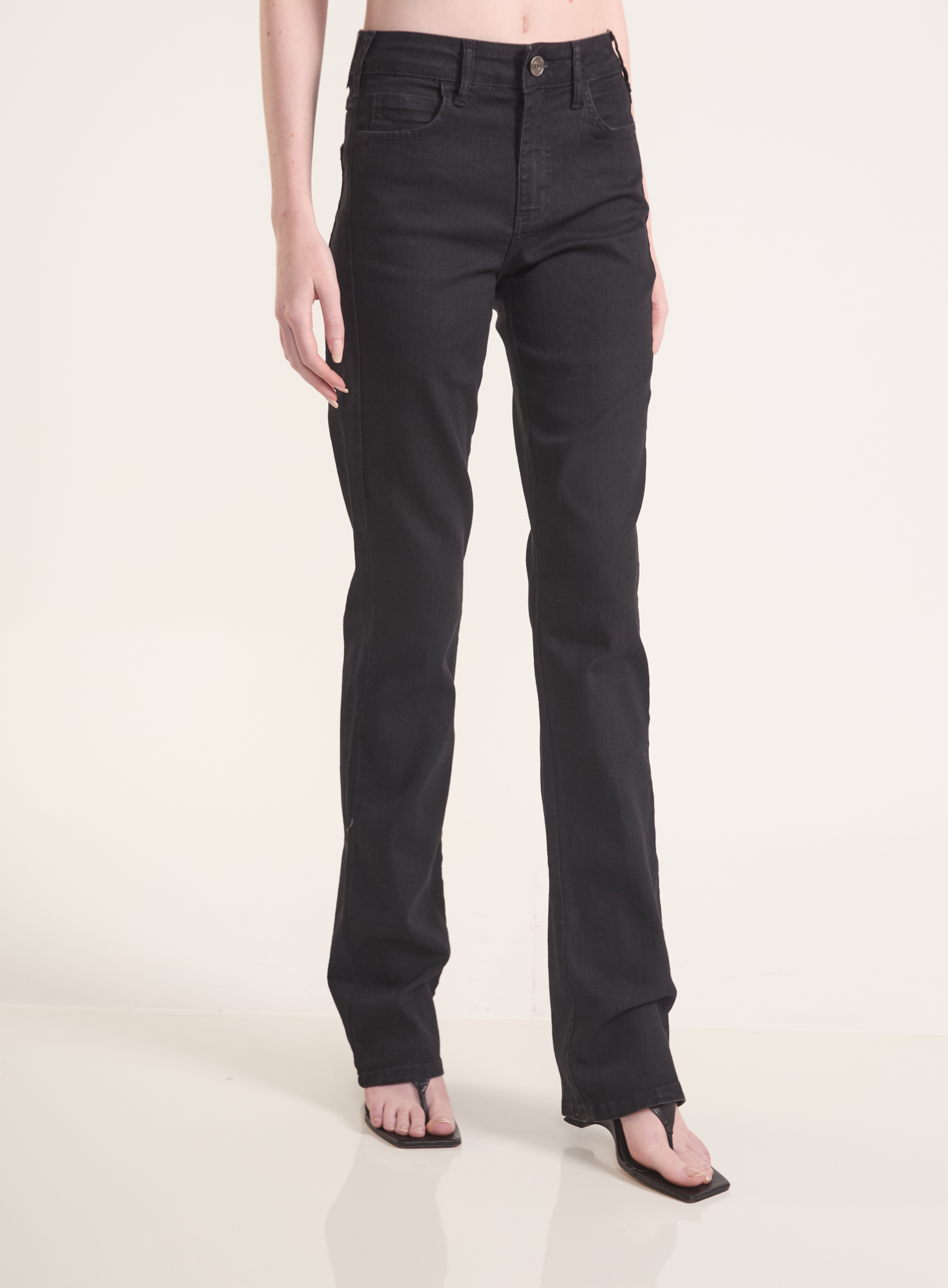 CALÇA JEANS NOVA YORK RETA 34 IND.PRETO