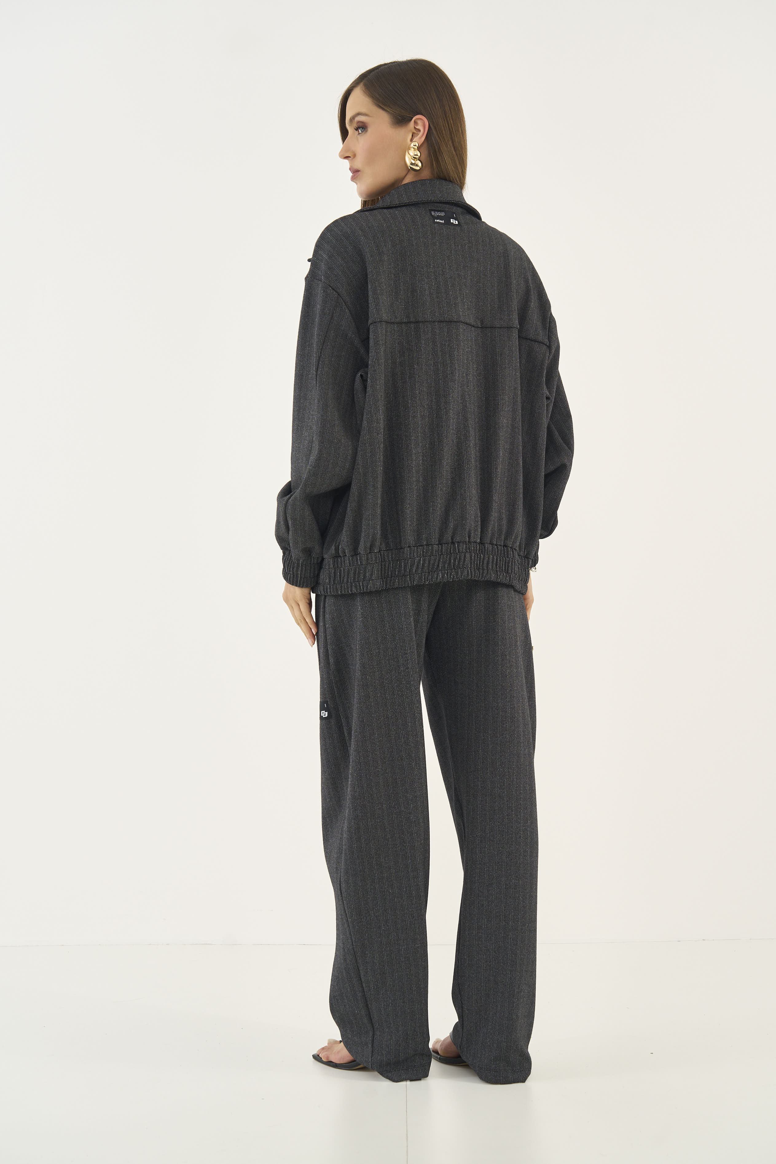 CALÇA COLCCI M CINZA/PRETO