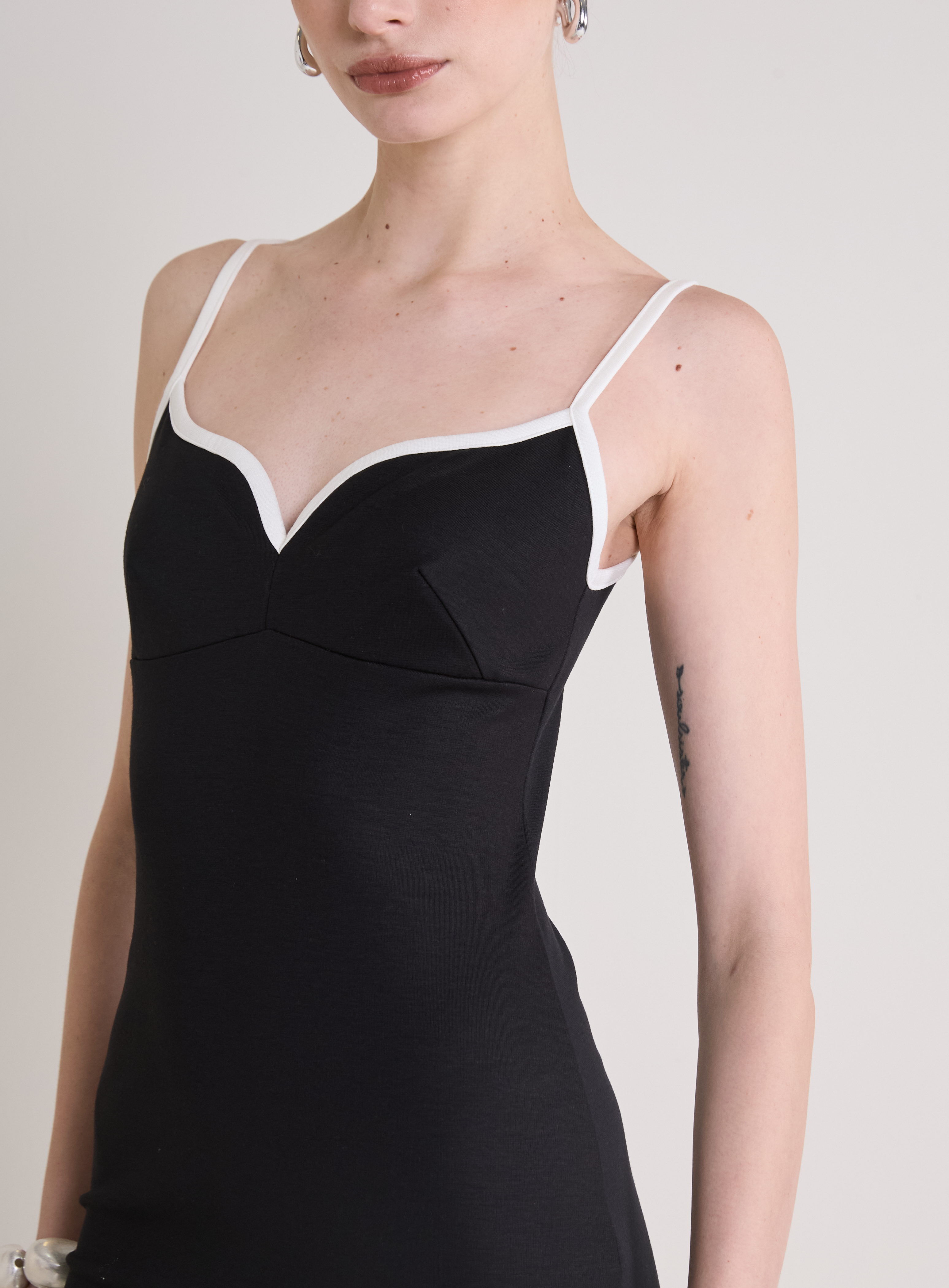 VESTIDO FORUM G PRETO/SHELL