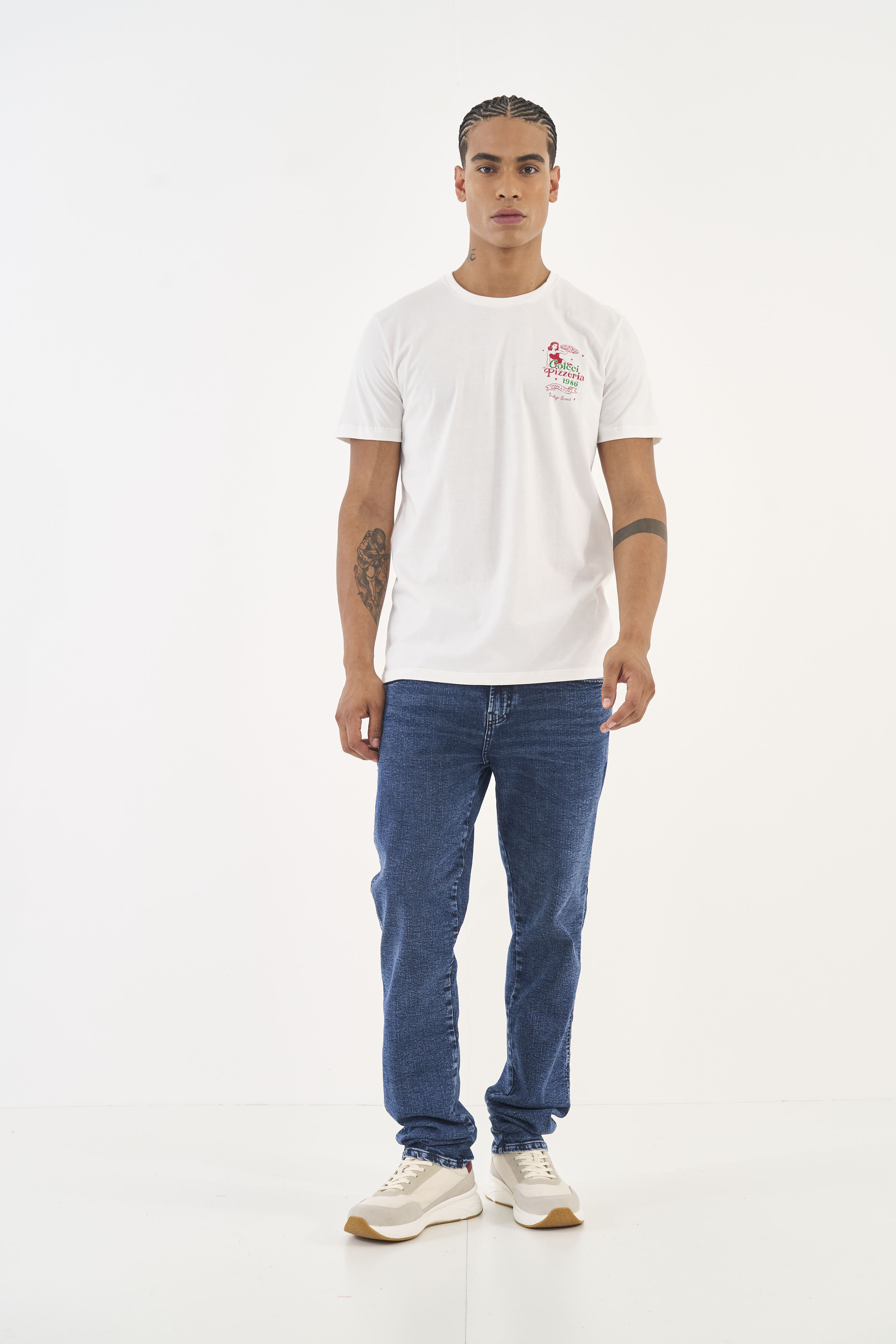 CALÇA JEANS ALEX 40 INDIGO