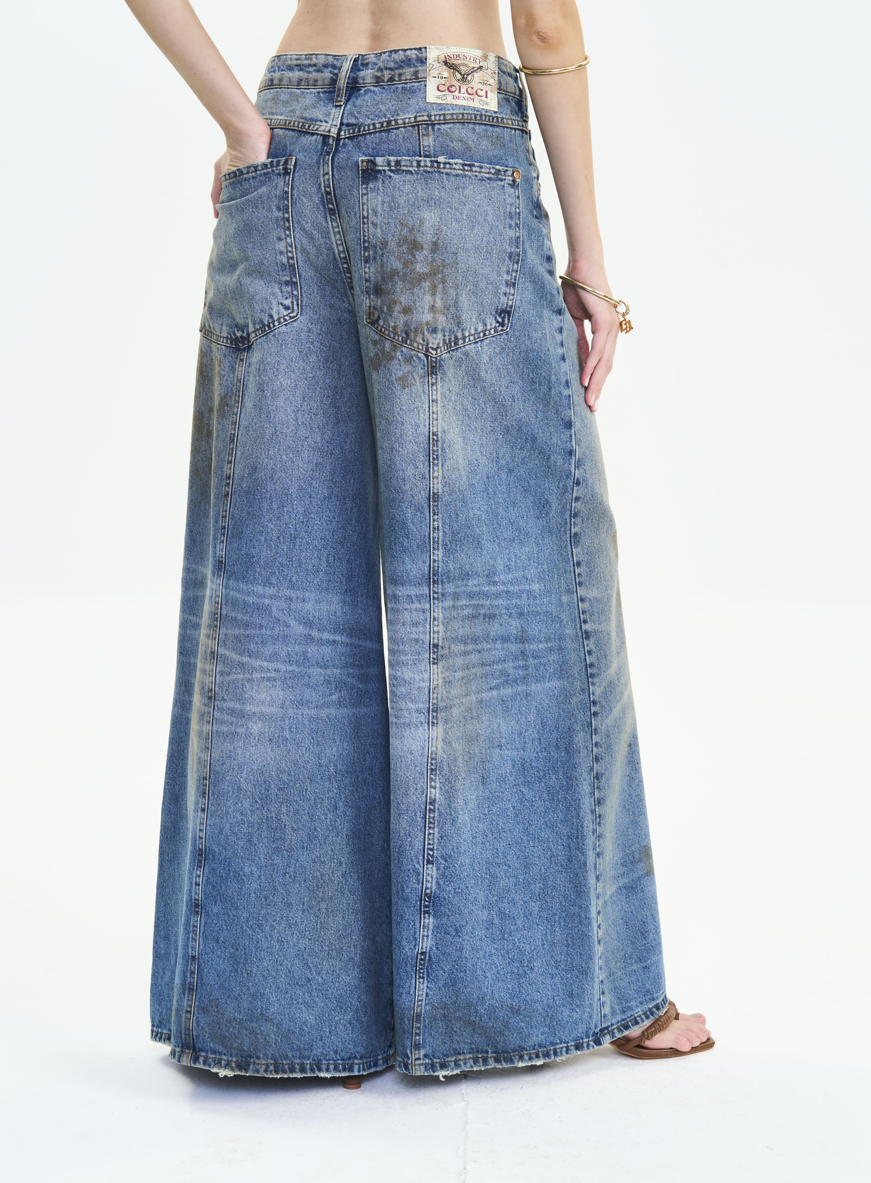 CALÇA JEANS BRUNA LOW 34 INDIGO