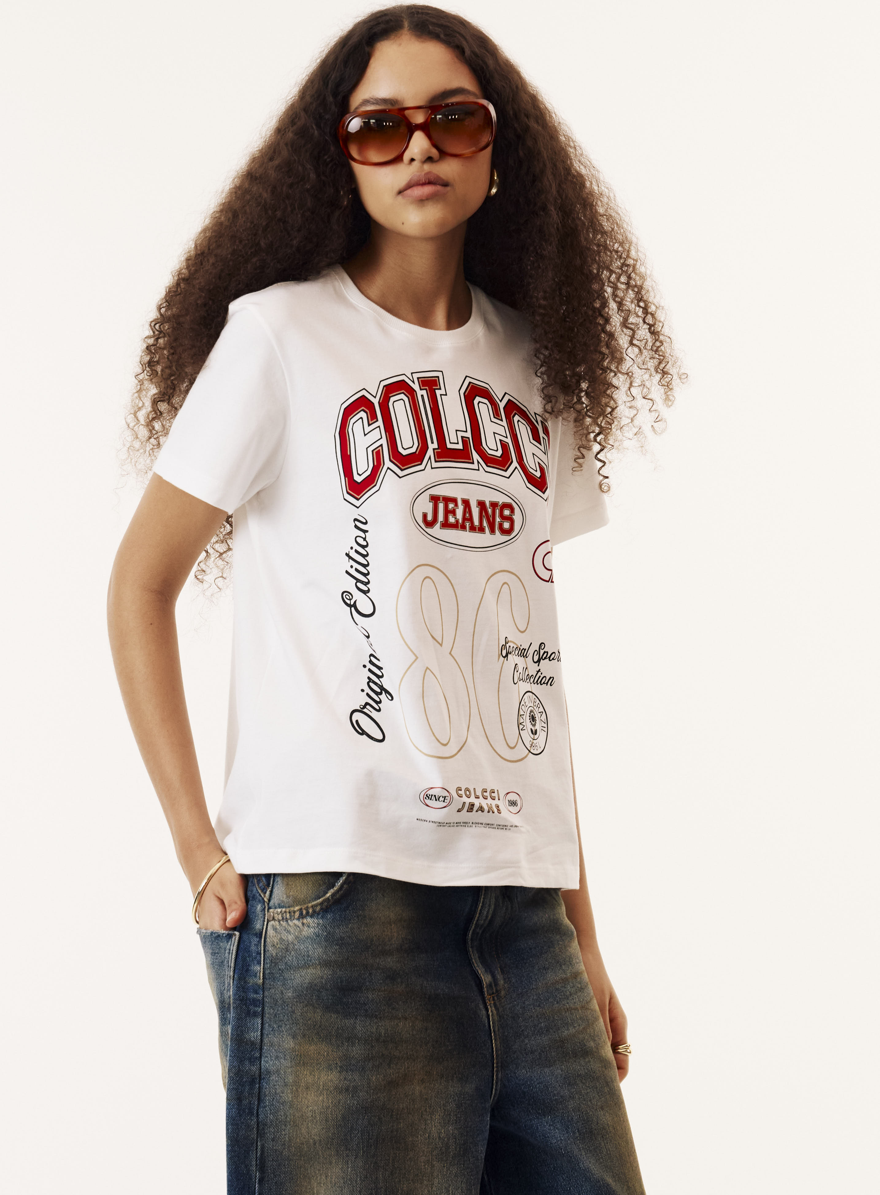CAMISETA COLCCI JEANS M OFF SHELL