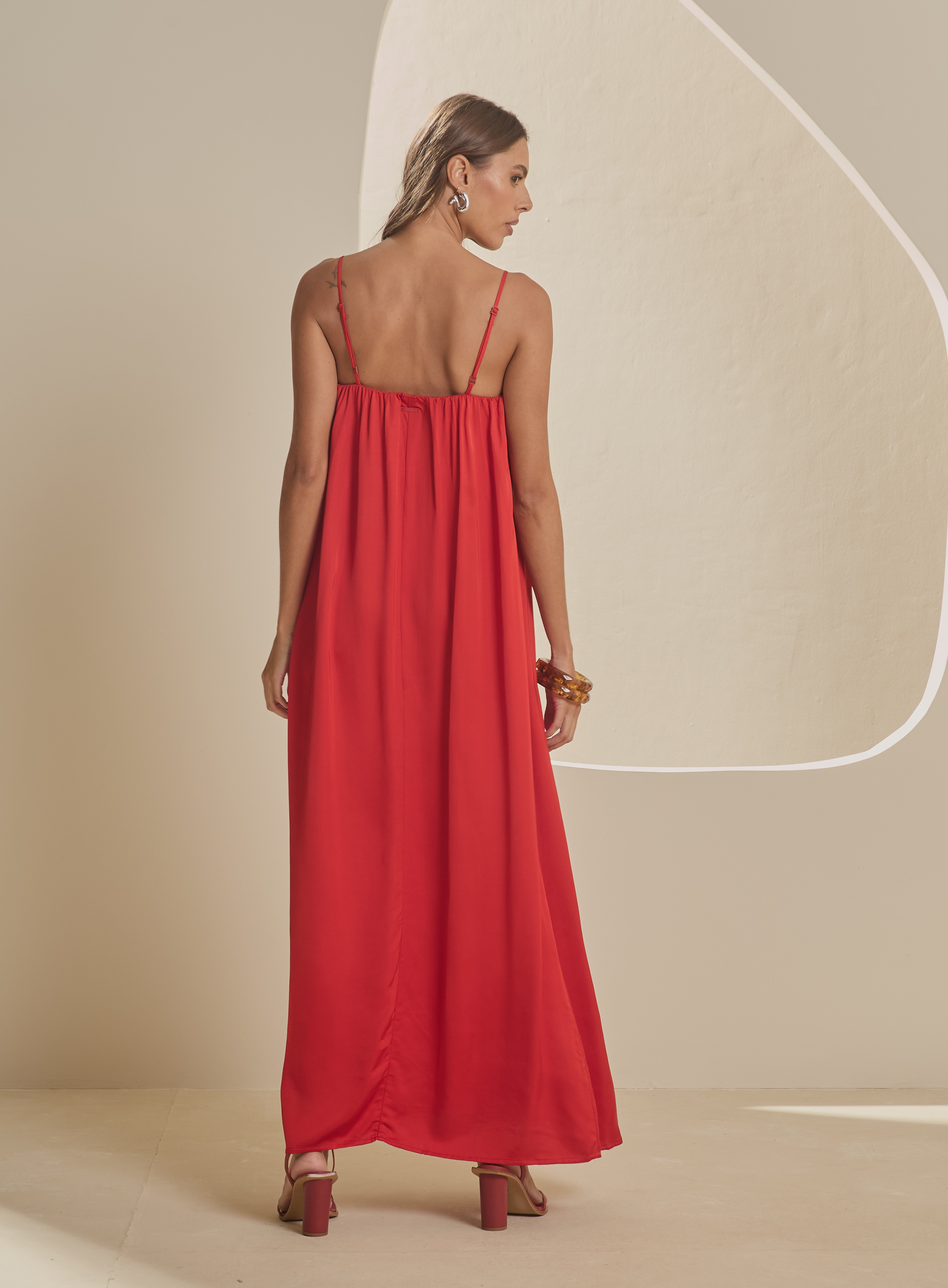 VESTIDO FORUM G VERMELHO SPARKL