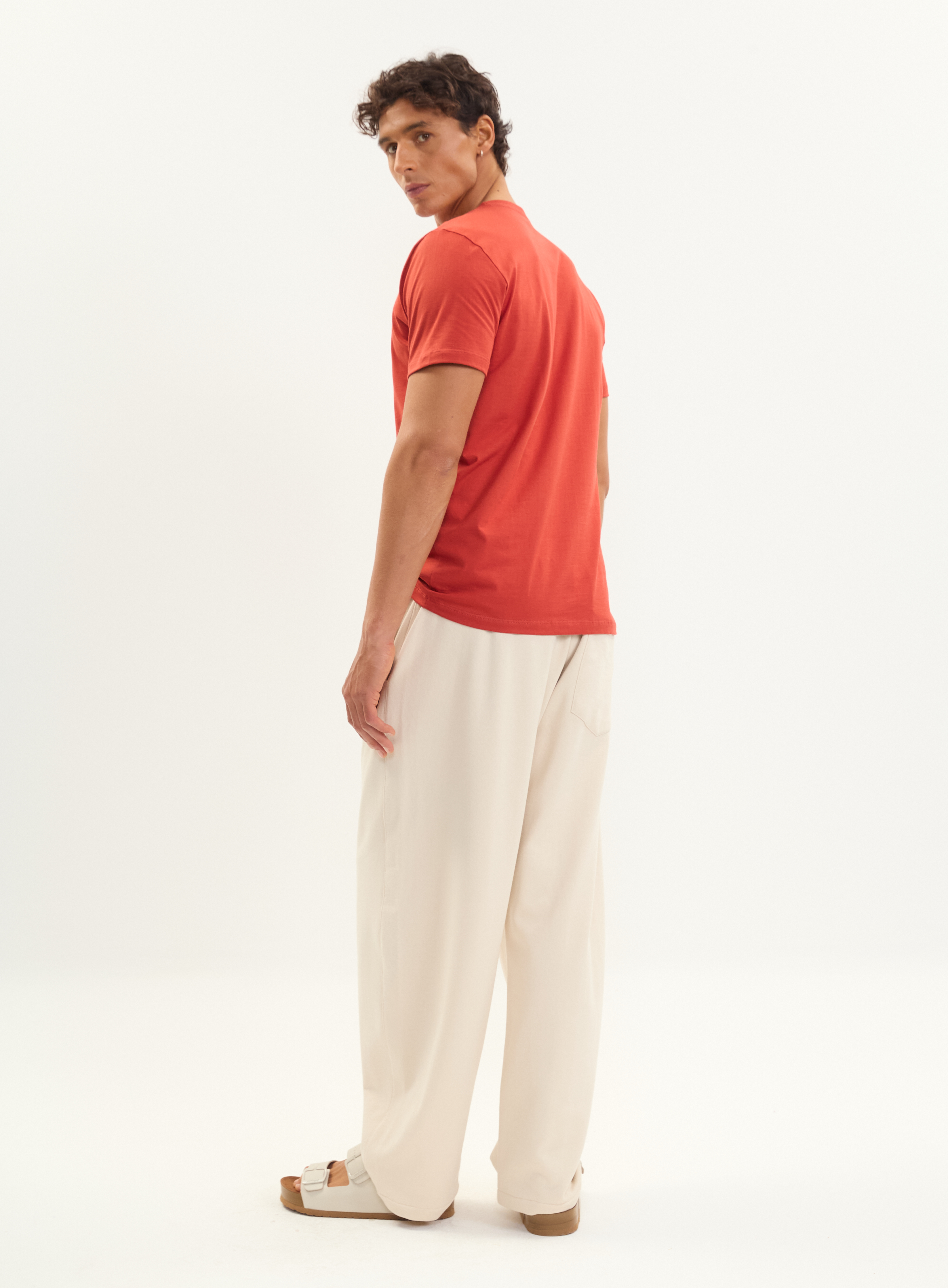CAMISETA COLCCI GG VERMELHO BORDALESA