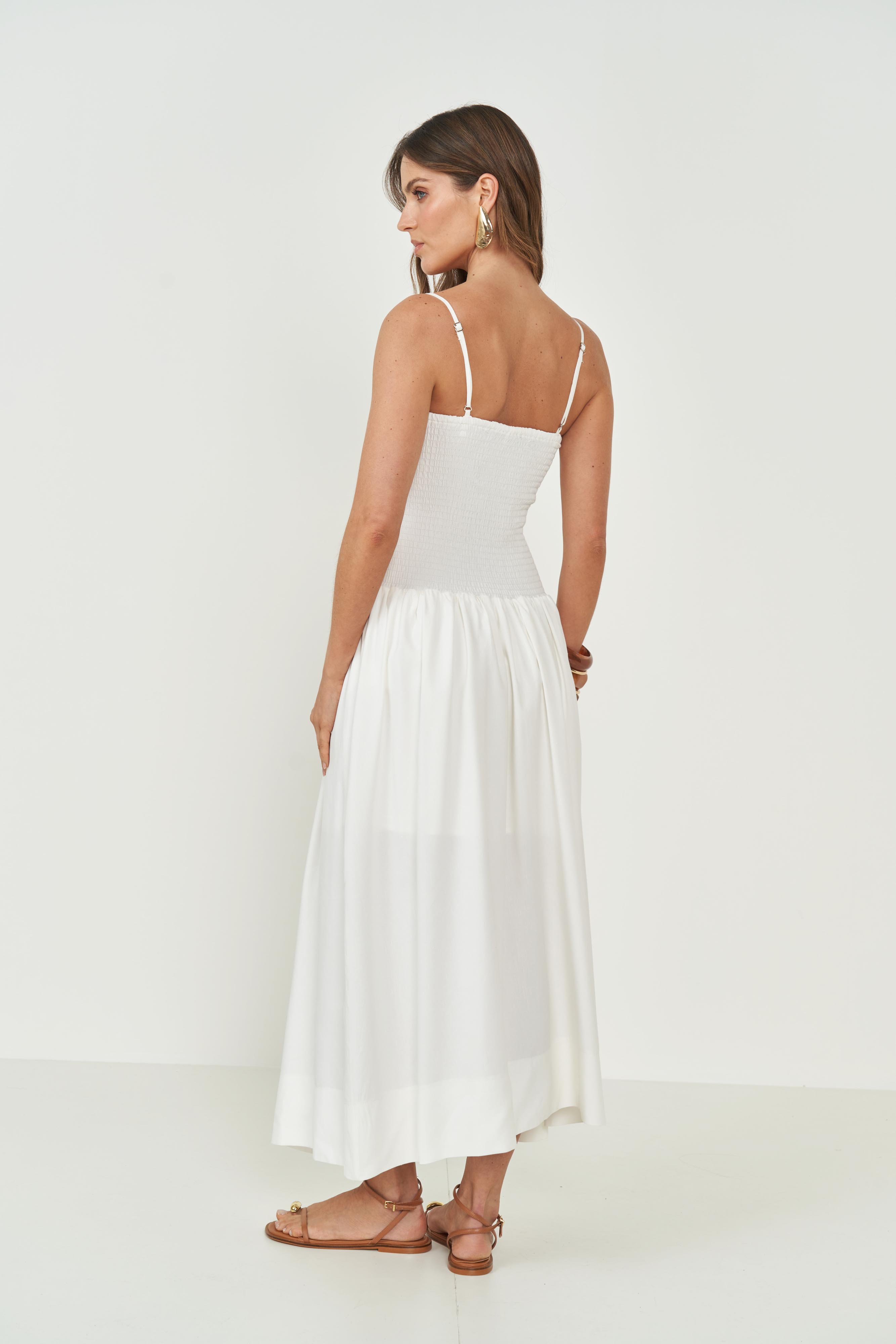 VESTIDO LINHO G OFF SHELL