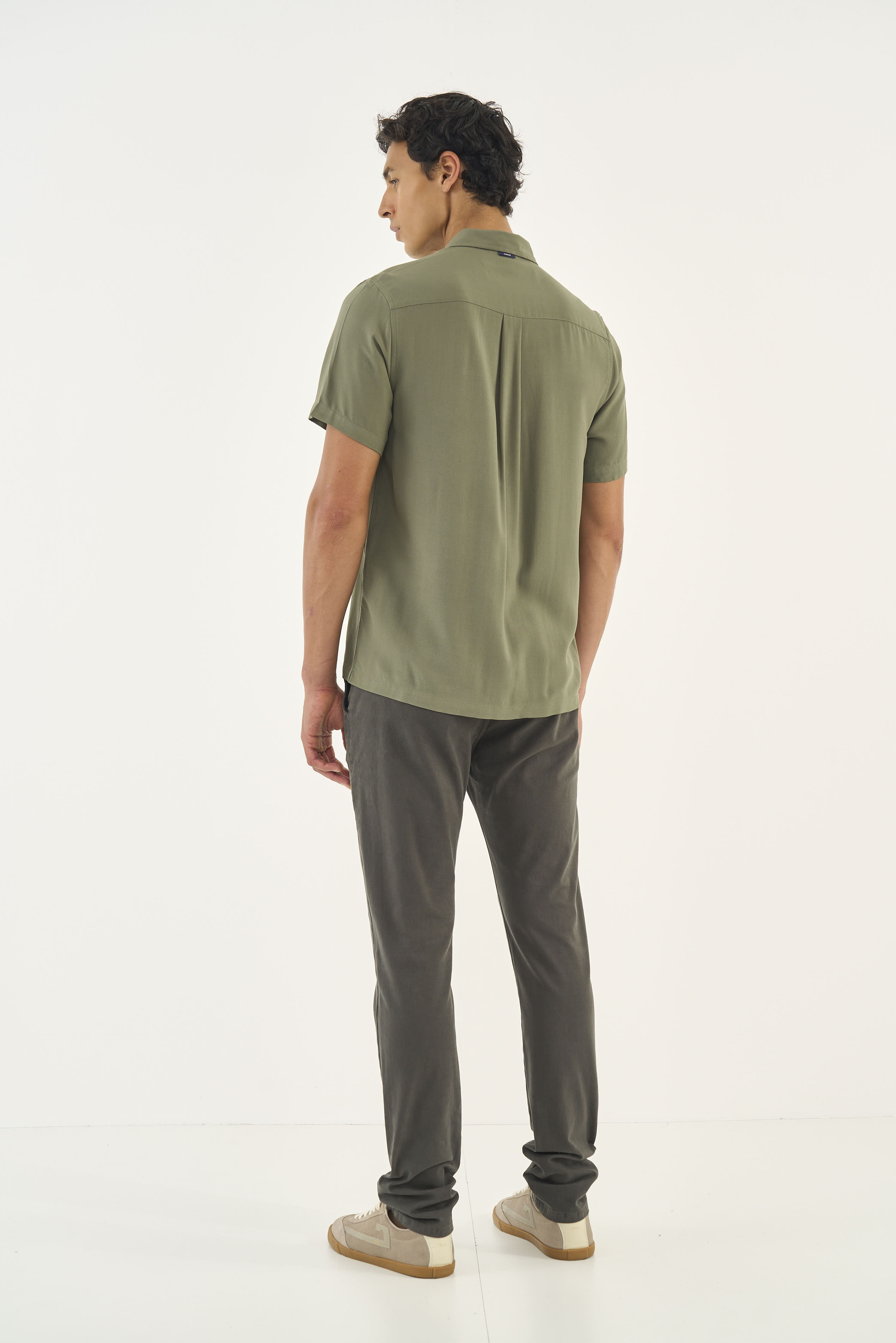 CAMISA RELAX G BEGE WOOL