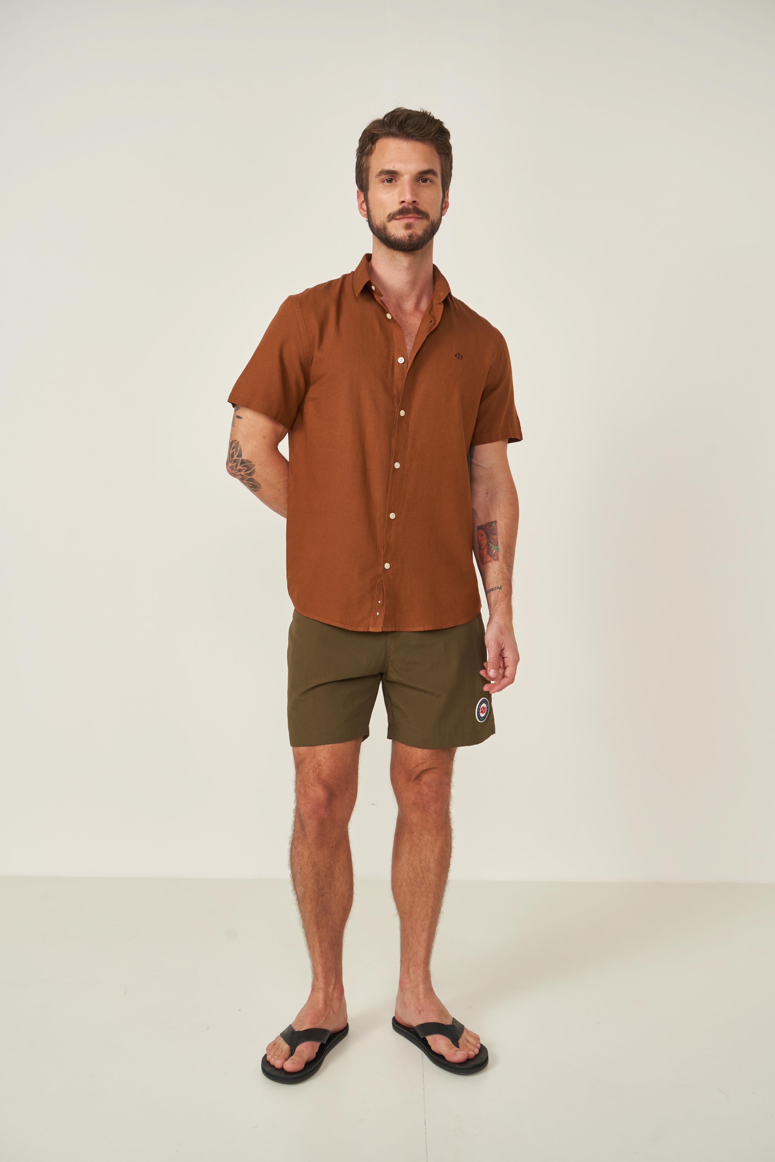 BEACHSHORT COLCCI 38 PRETO