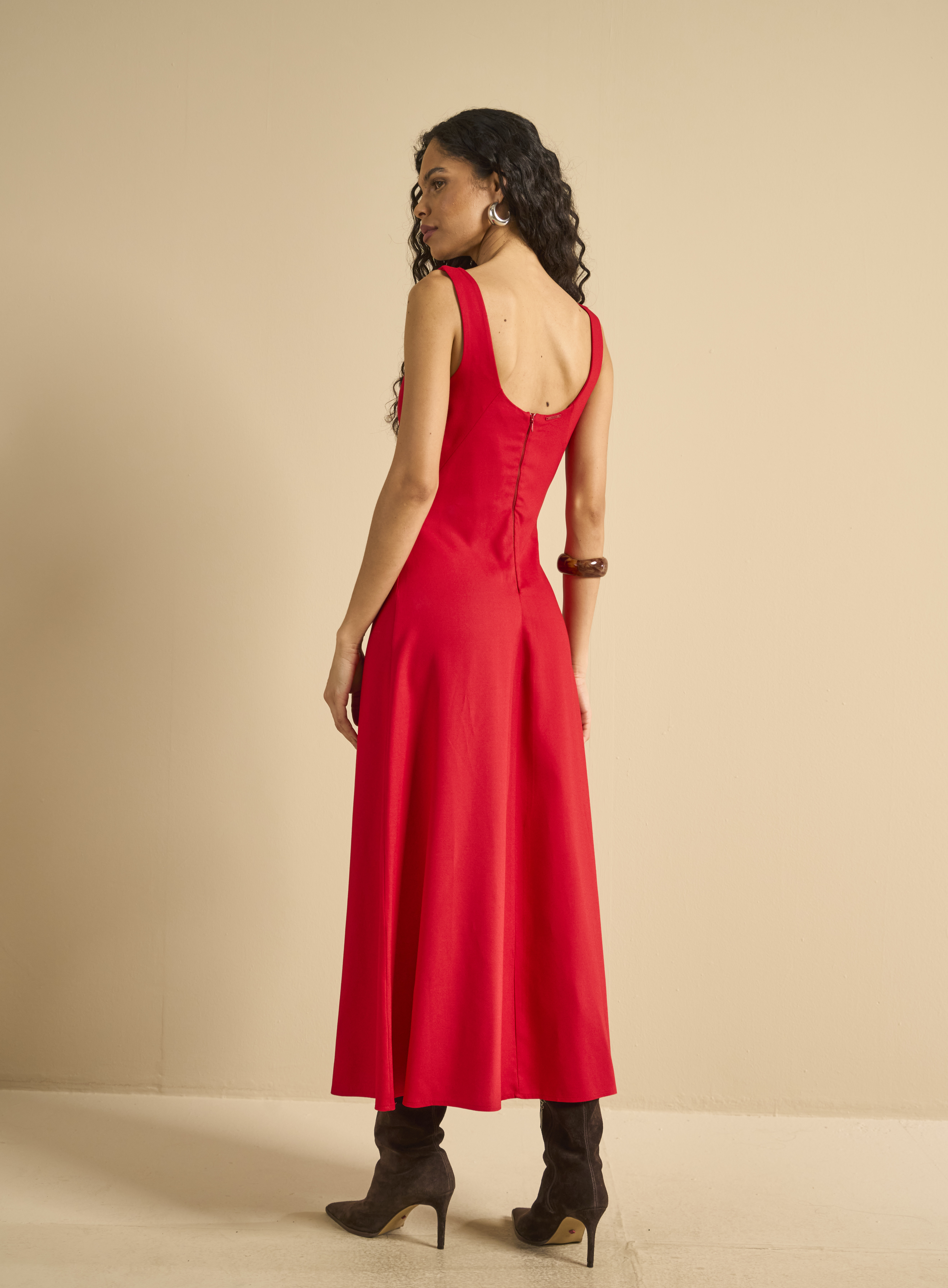 VESTIDO FORUM P VERMELHO SPARKL