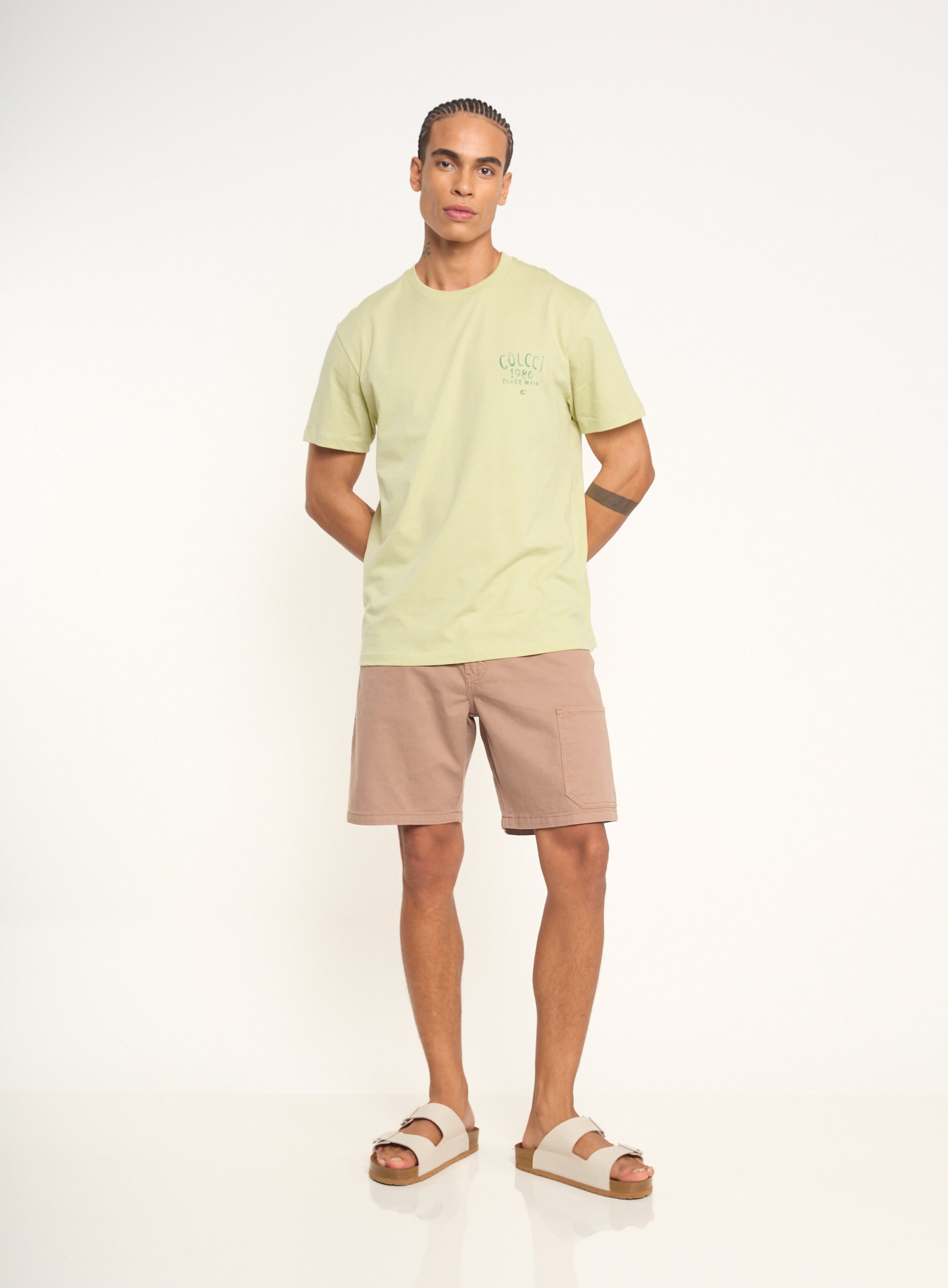 CAMISETA COLCCI G BEGE ARUNA