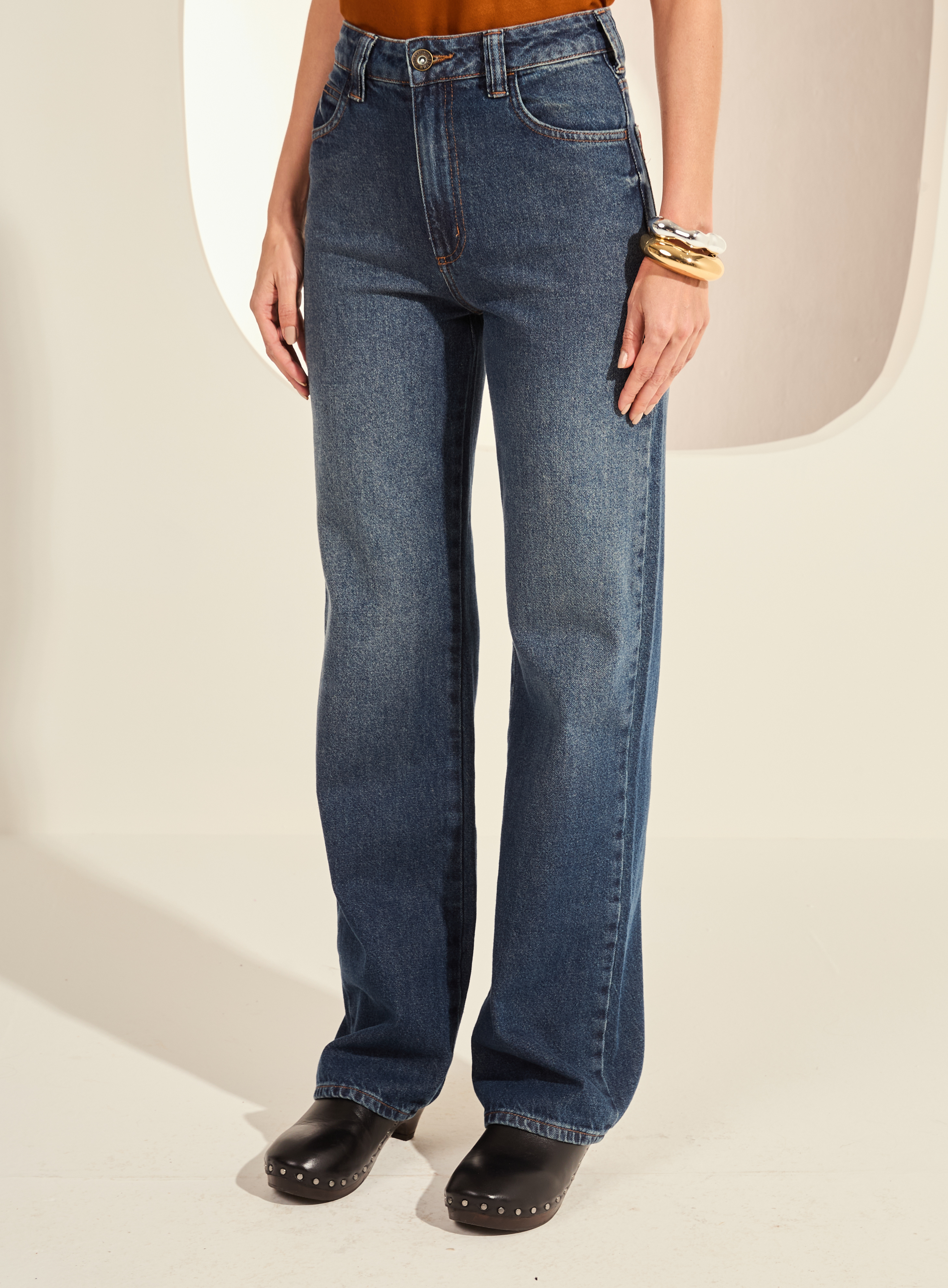 CALÇA JEANS BELLA 36 INDIGO