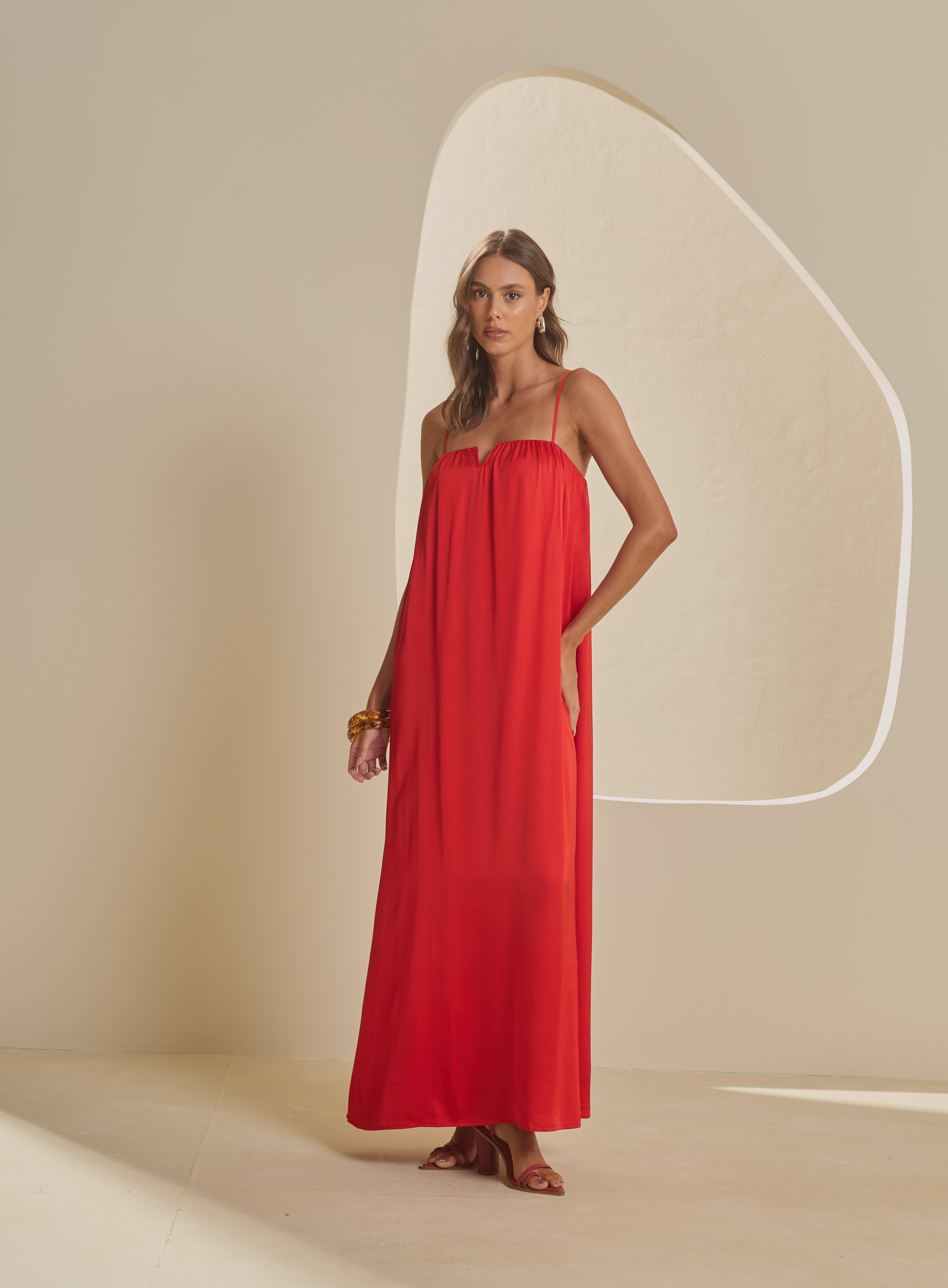 VESTIDO FORUM G VERMELHO SPARKL